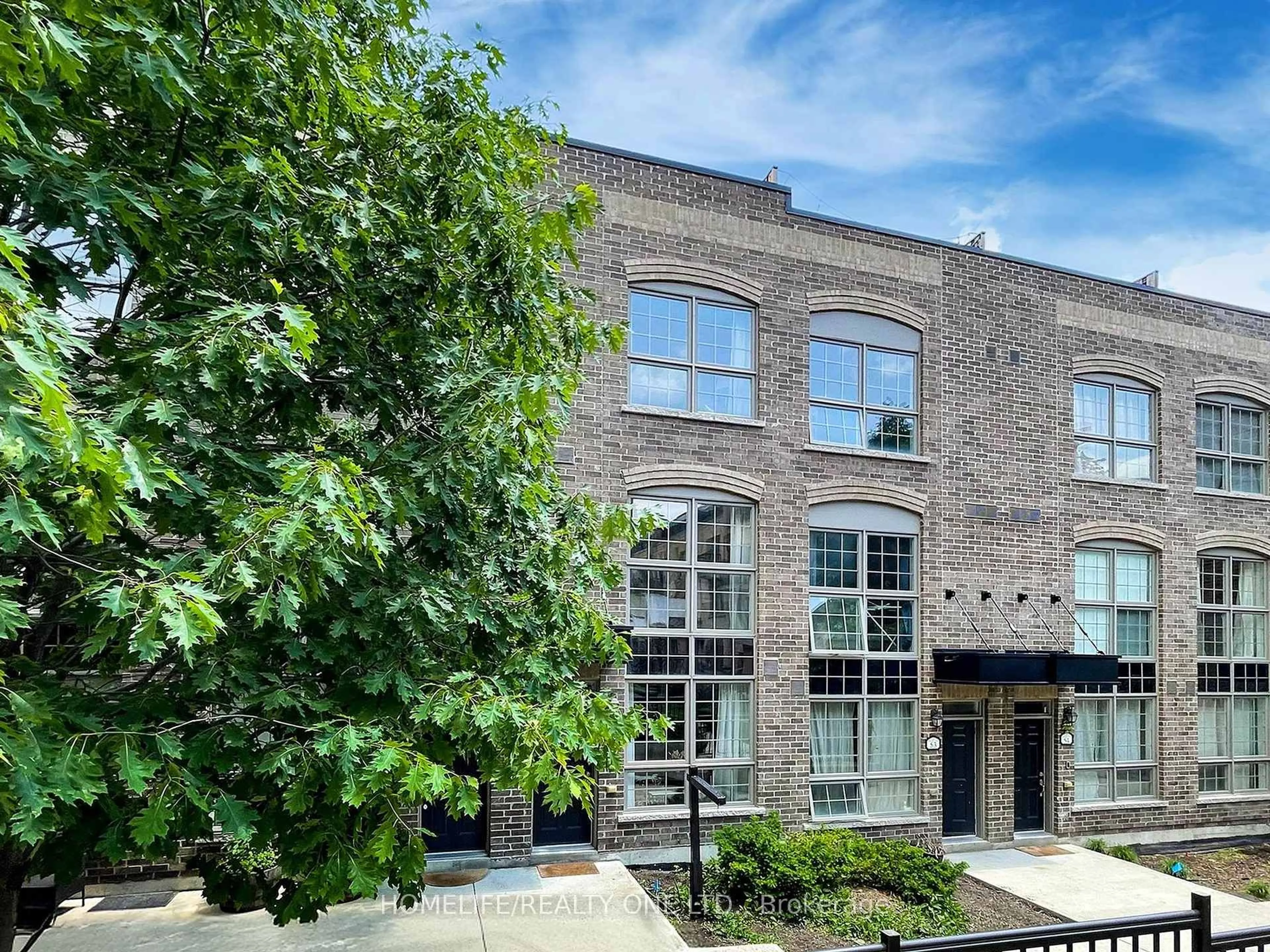 Home with brick exterior material, building for 220 Brandon Ave #TH 52, Toronto Ontario M6H 0C5