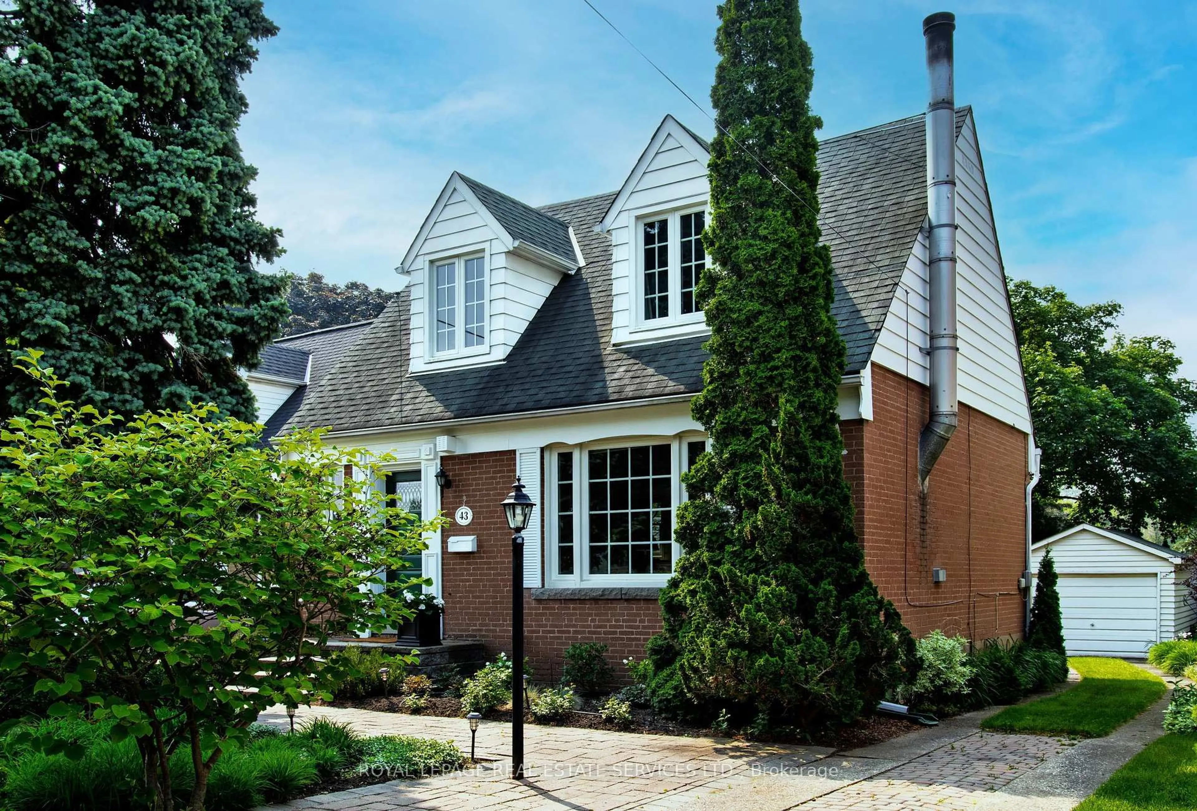Home with brick exterior material, street for 43 Bethnal Ave, Toronto Ontario M8Y 1Y8