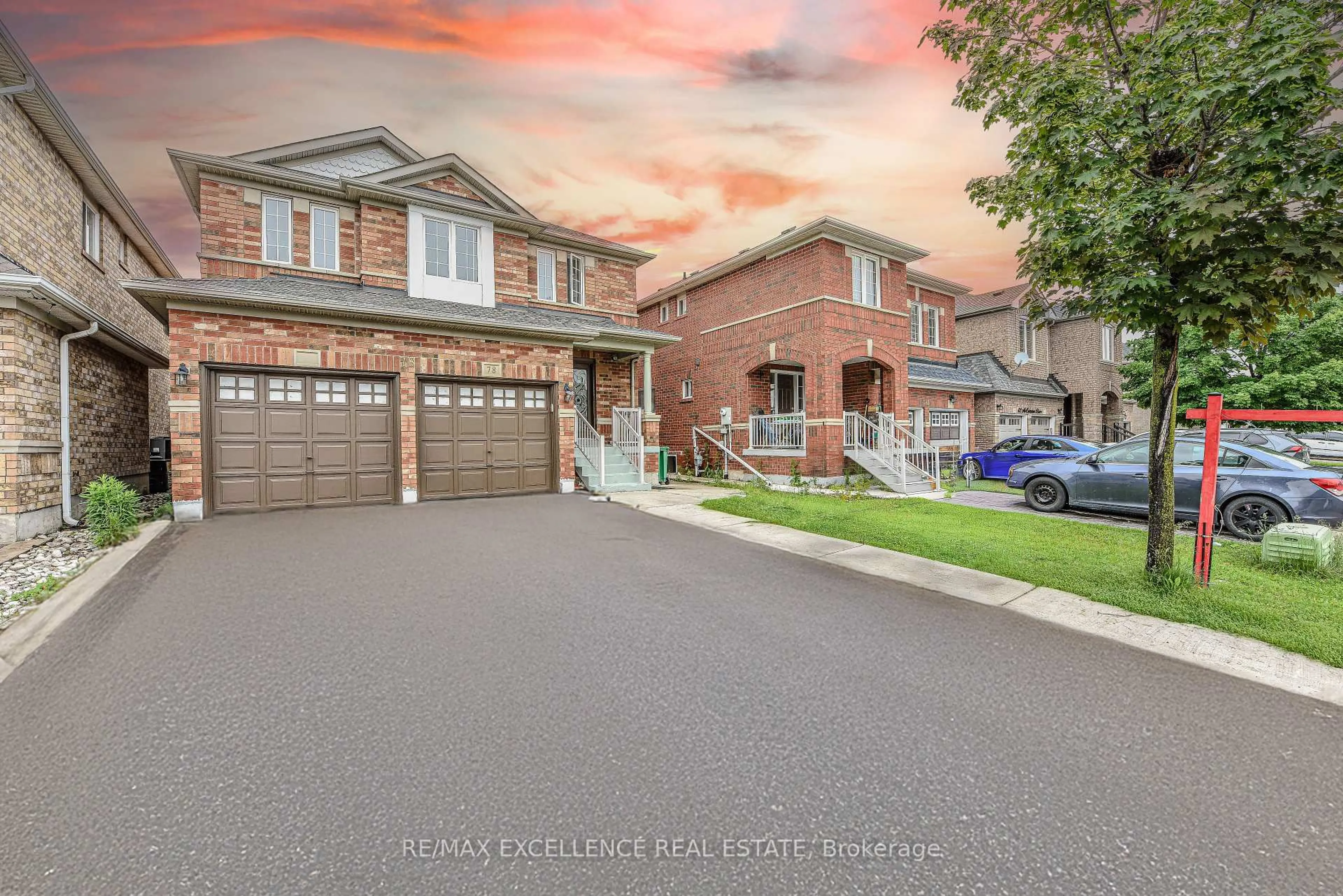 Home with brick exterior material, street for 78 Mccrimmon Dr, Brampton Ontario L7A 2Z3