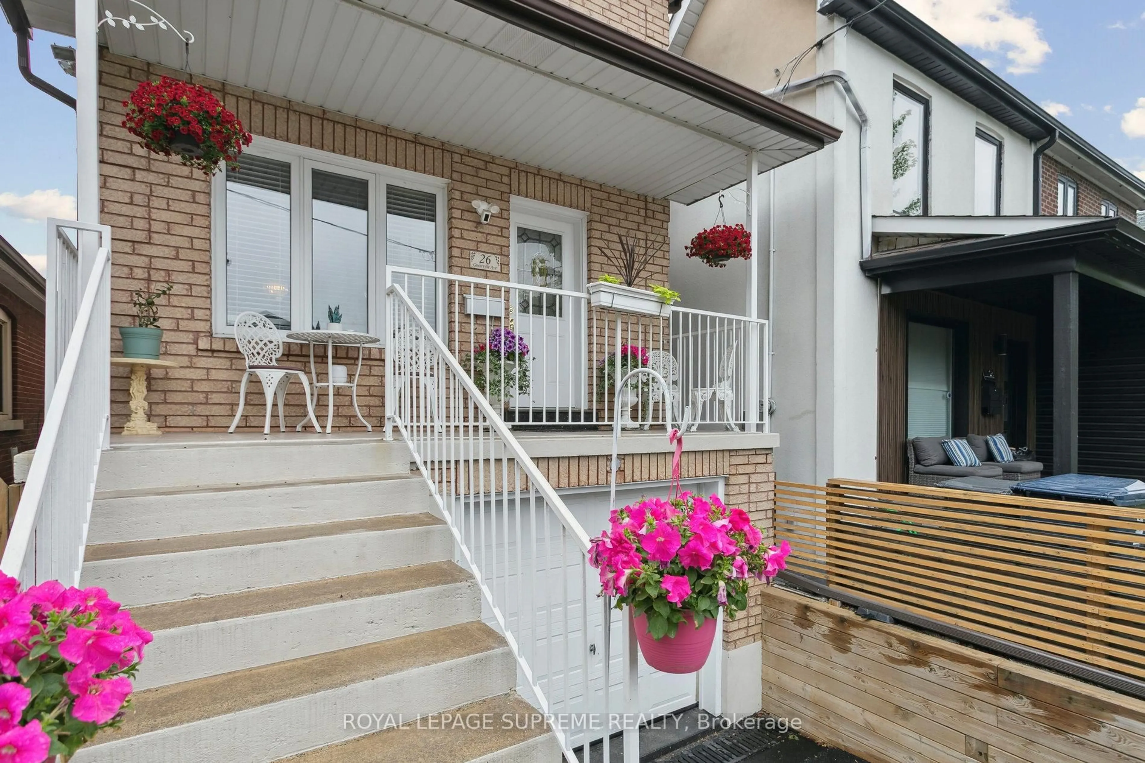 Patio, street for 26 Guestville Ave, Toronto Ontario M6N 4N2