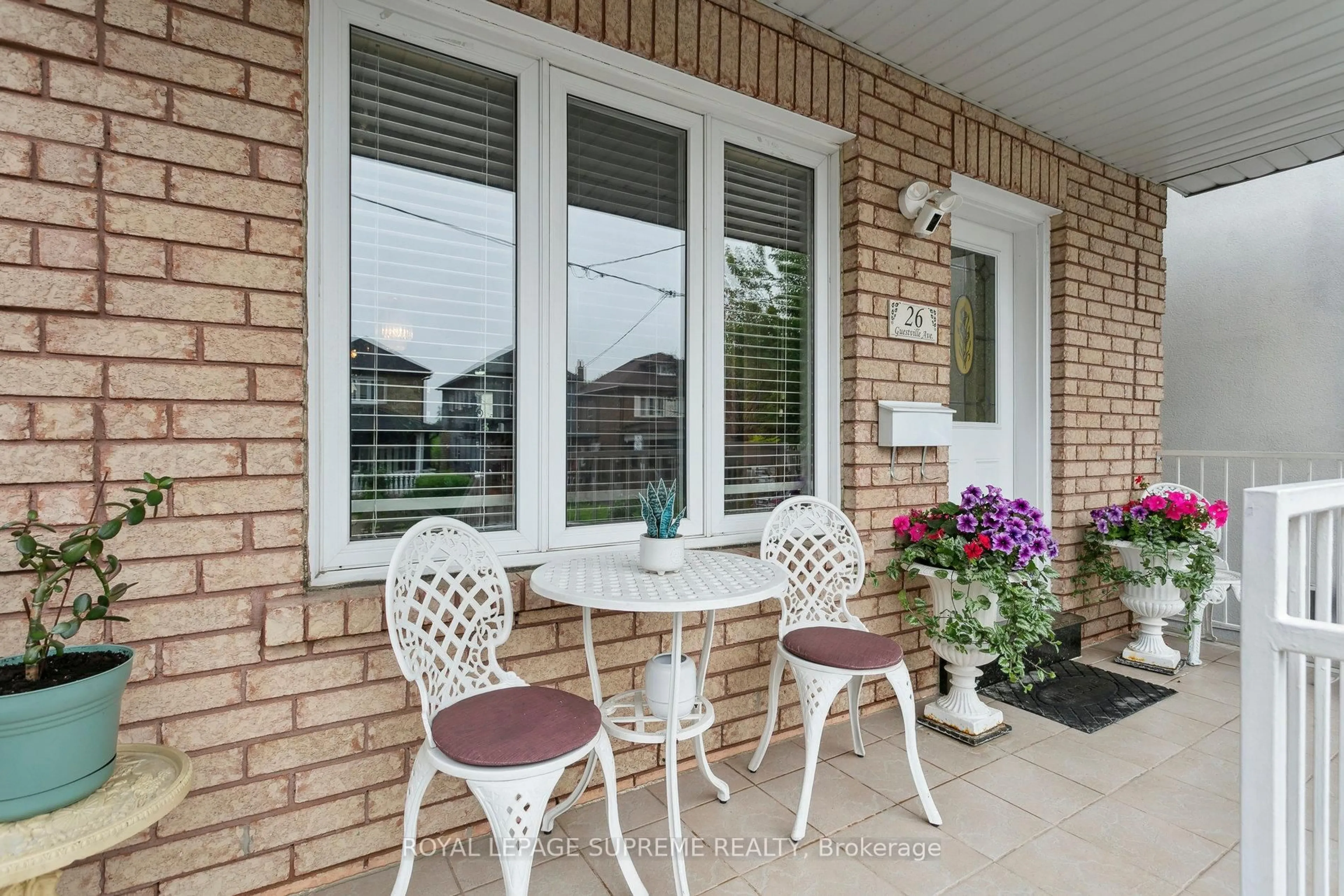 Patio, street for 26 Guestville Ave, Toronto Ontario M6N 4N2