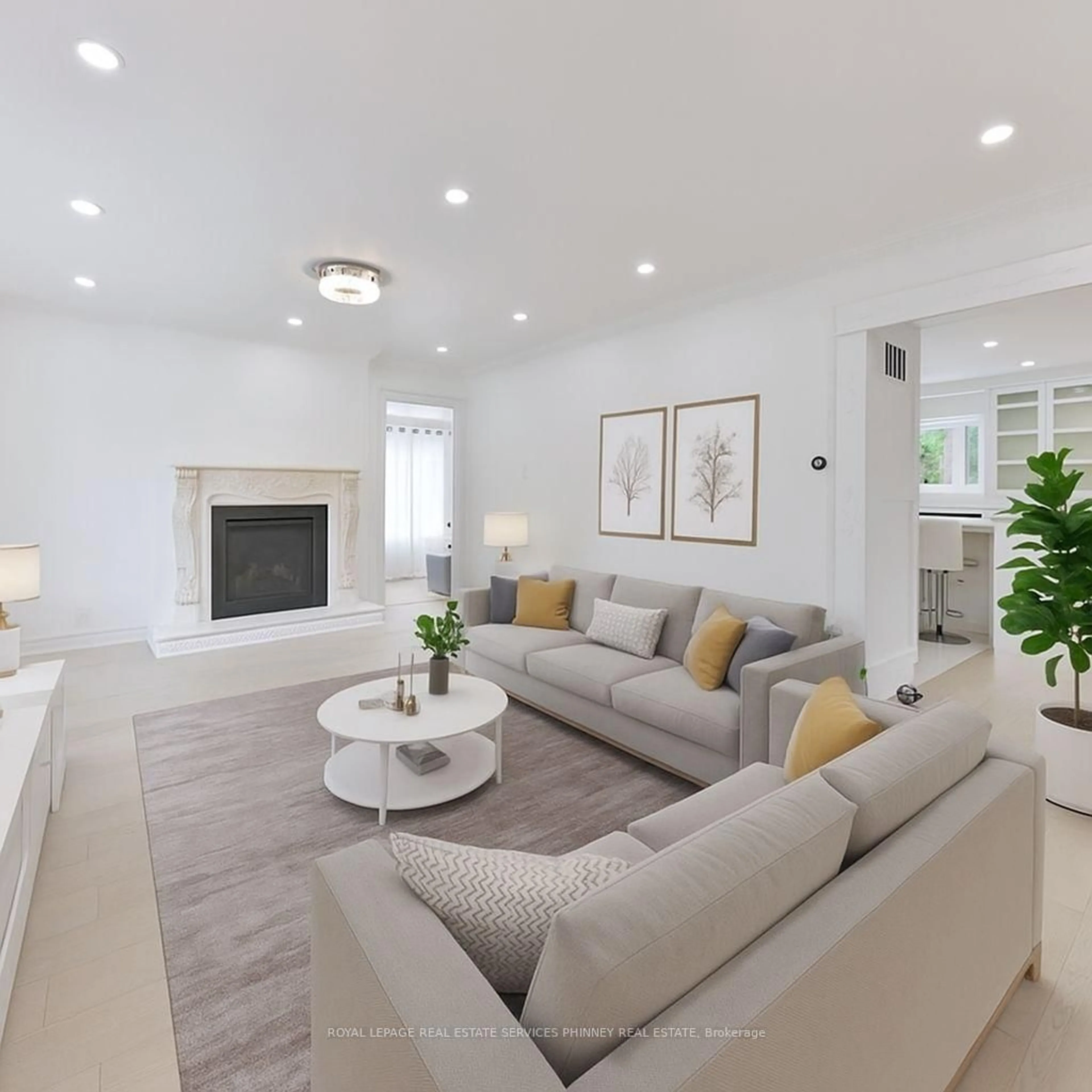 Living room with furniture, unknown for 1003 Lakeshore Rd, Oakville Ontario L6L 1E7