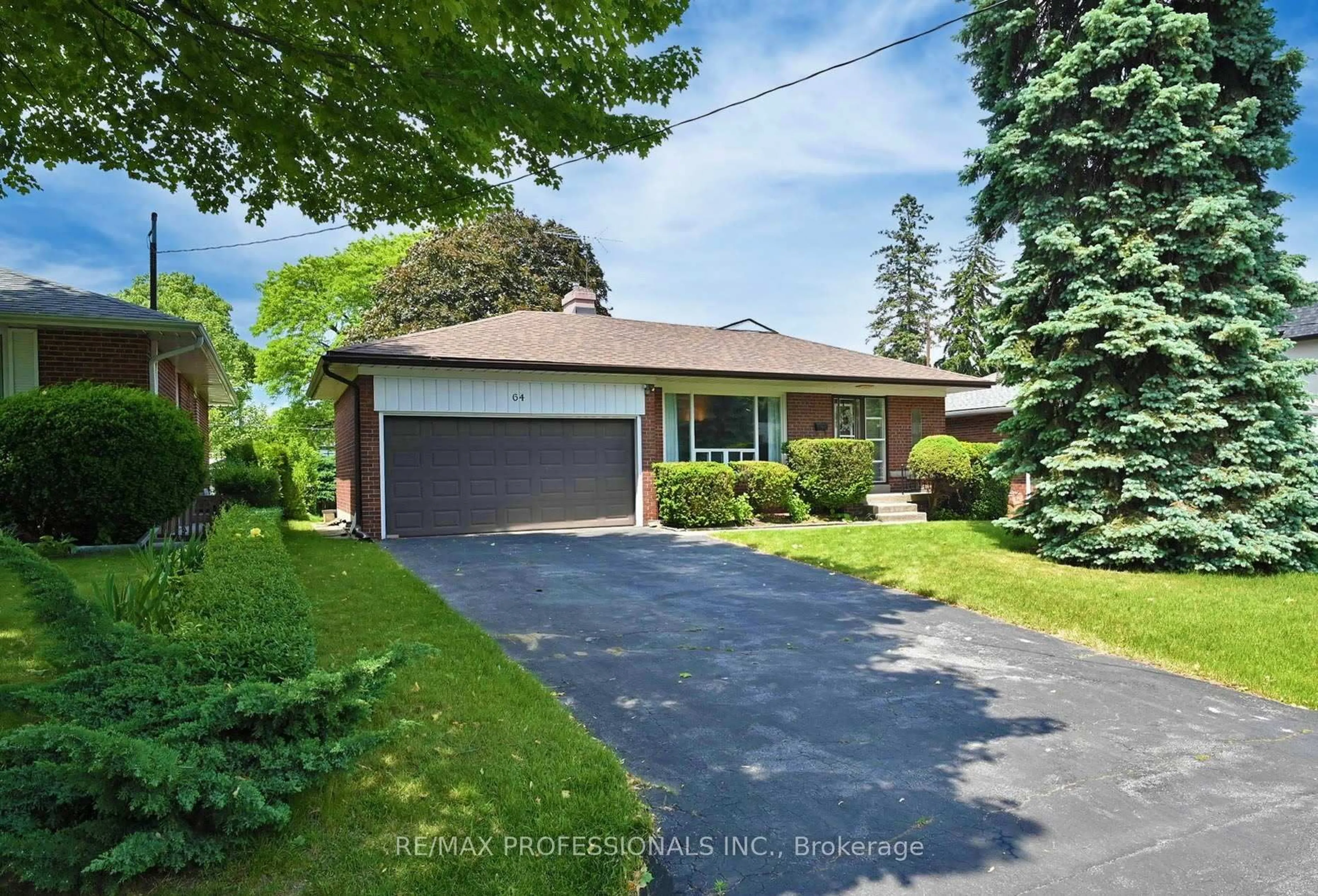 Home with brick exterior material, street for 64 Saybrook Ave, Toronto Ontario M8Z 2V7