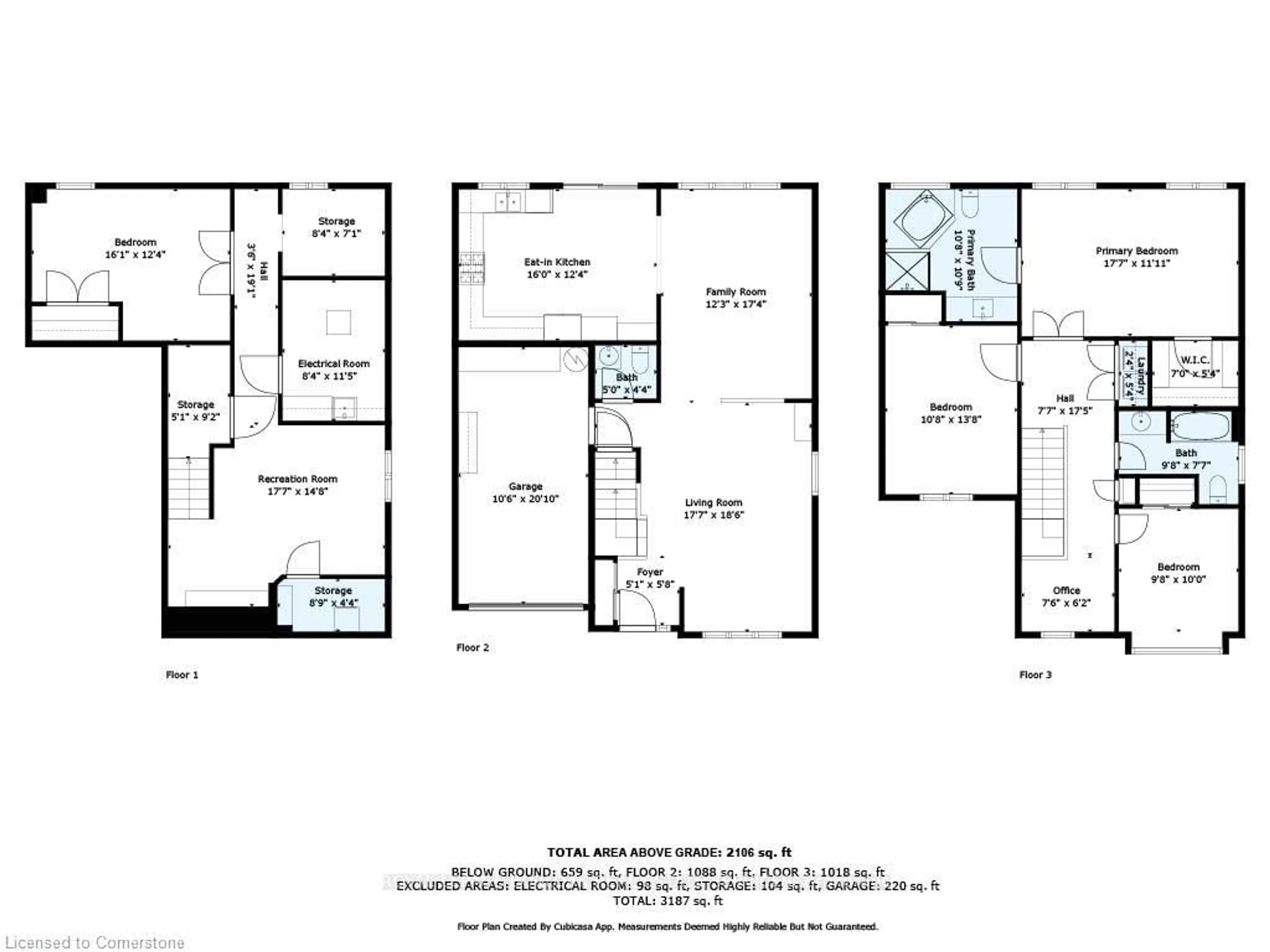 Floor plan for 3252 McCurdy Crt, Burlington Ontario L7M 0C1