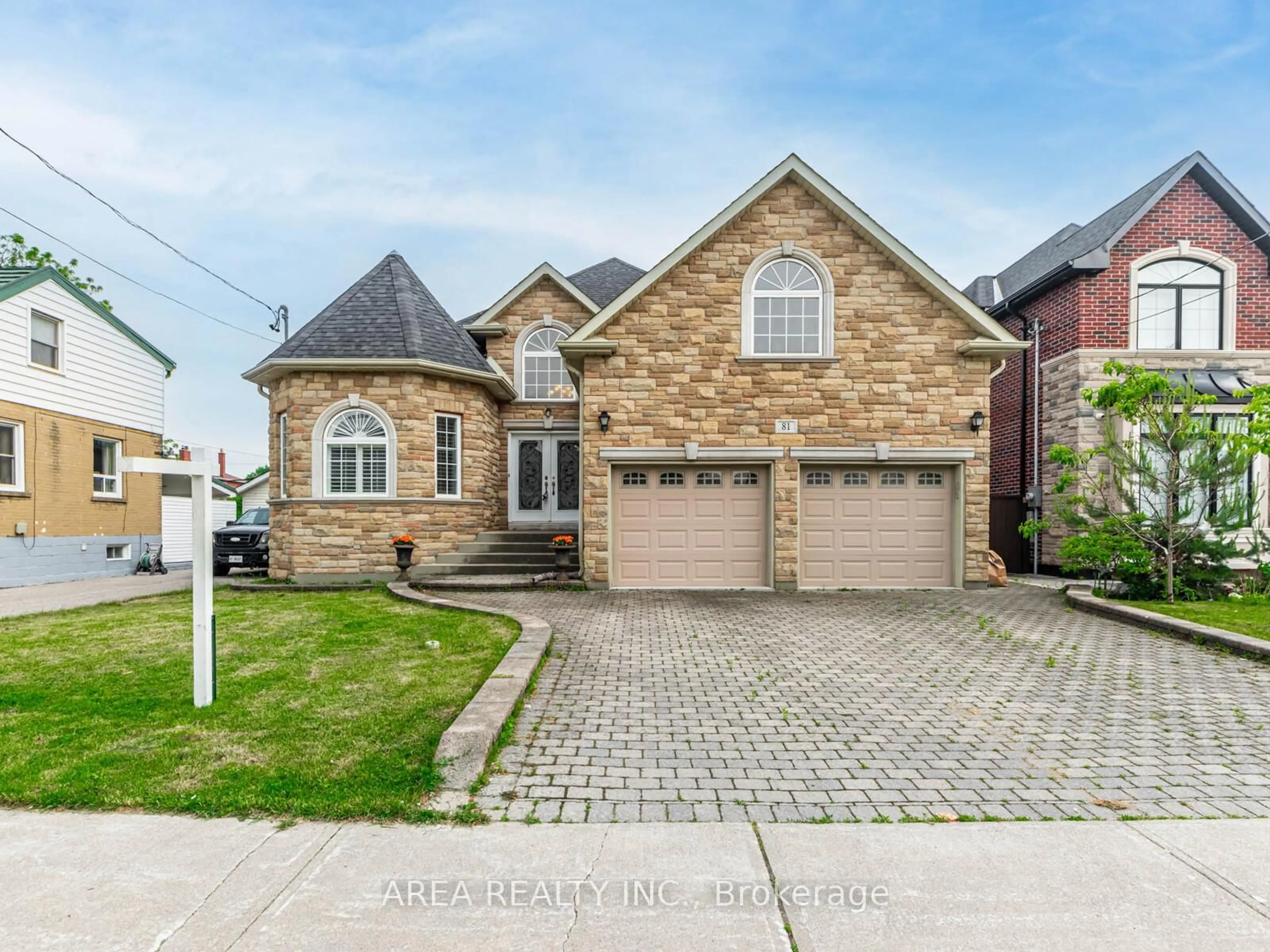 Home with brick exterior material, street for 81 Anthony Rd, Toronto Ontario M3K 1B5