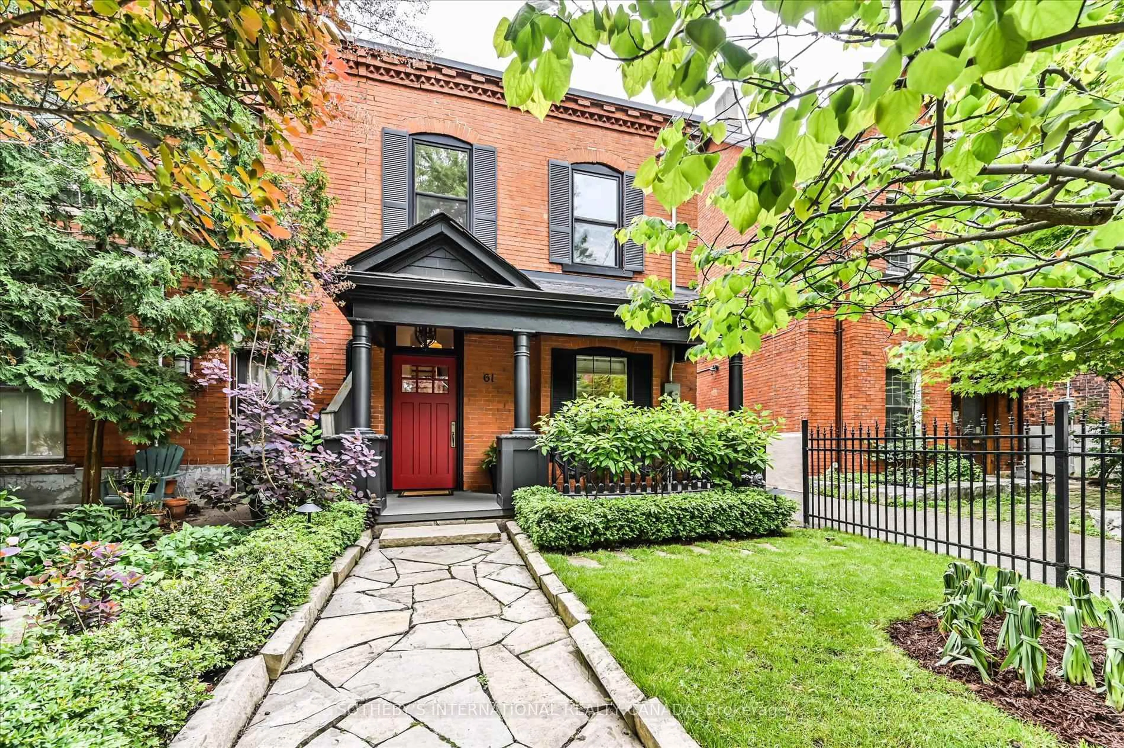 Home with brick exterior material, street for 61 Gwynne Ave, Toronto Ontario M6K 2C5