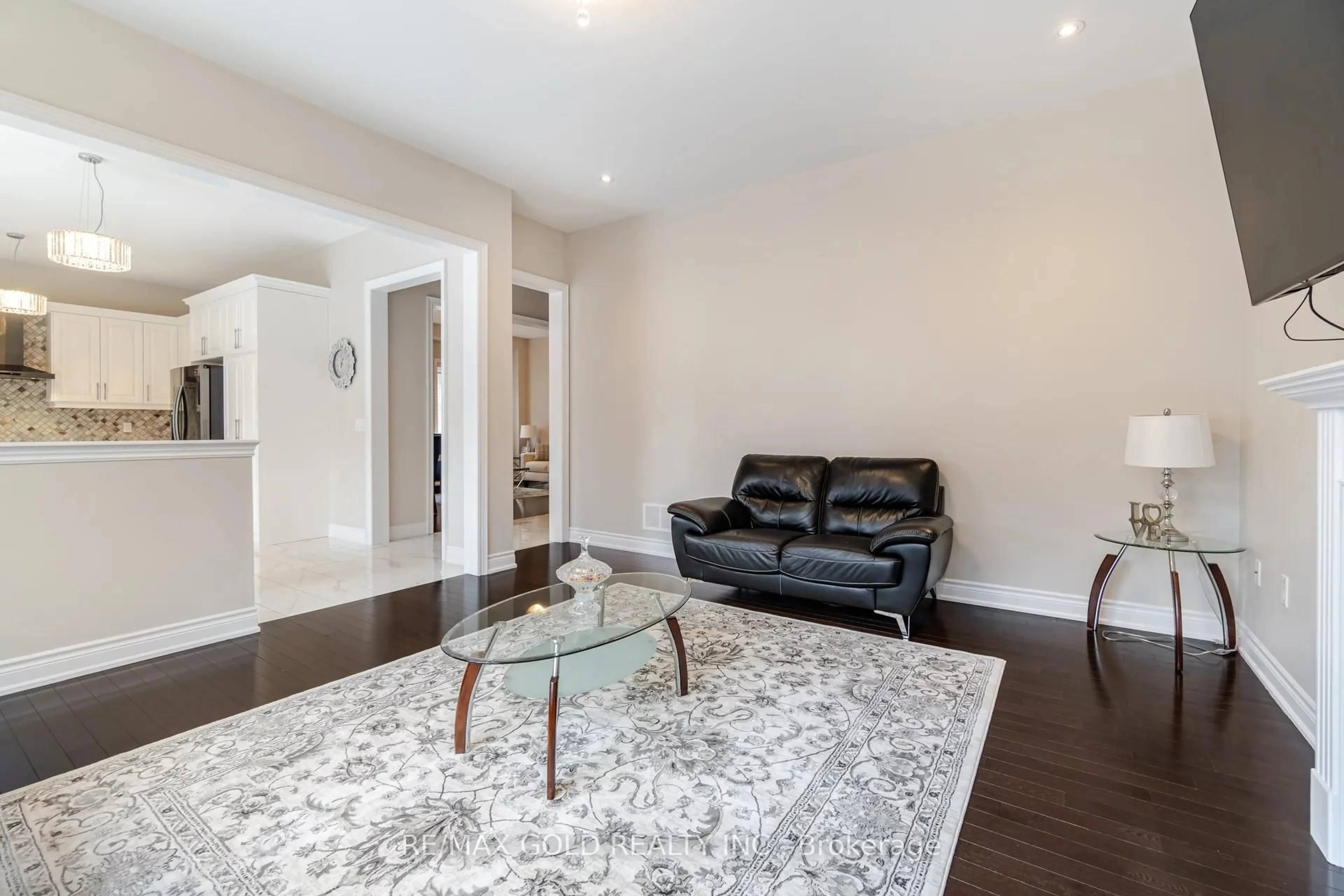 Living room with furniture, unknown for 11 Carl Finlay Dr, Brampton Ontario L6P 4E2