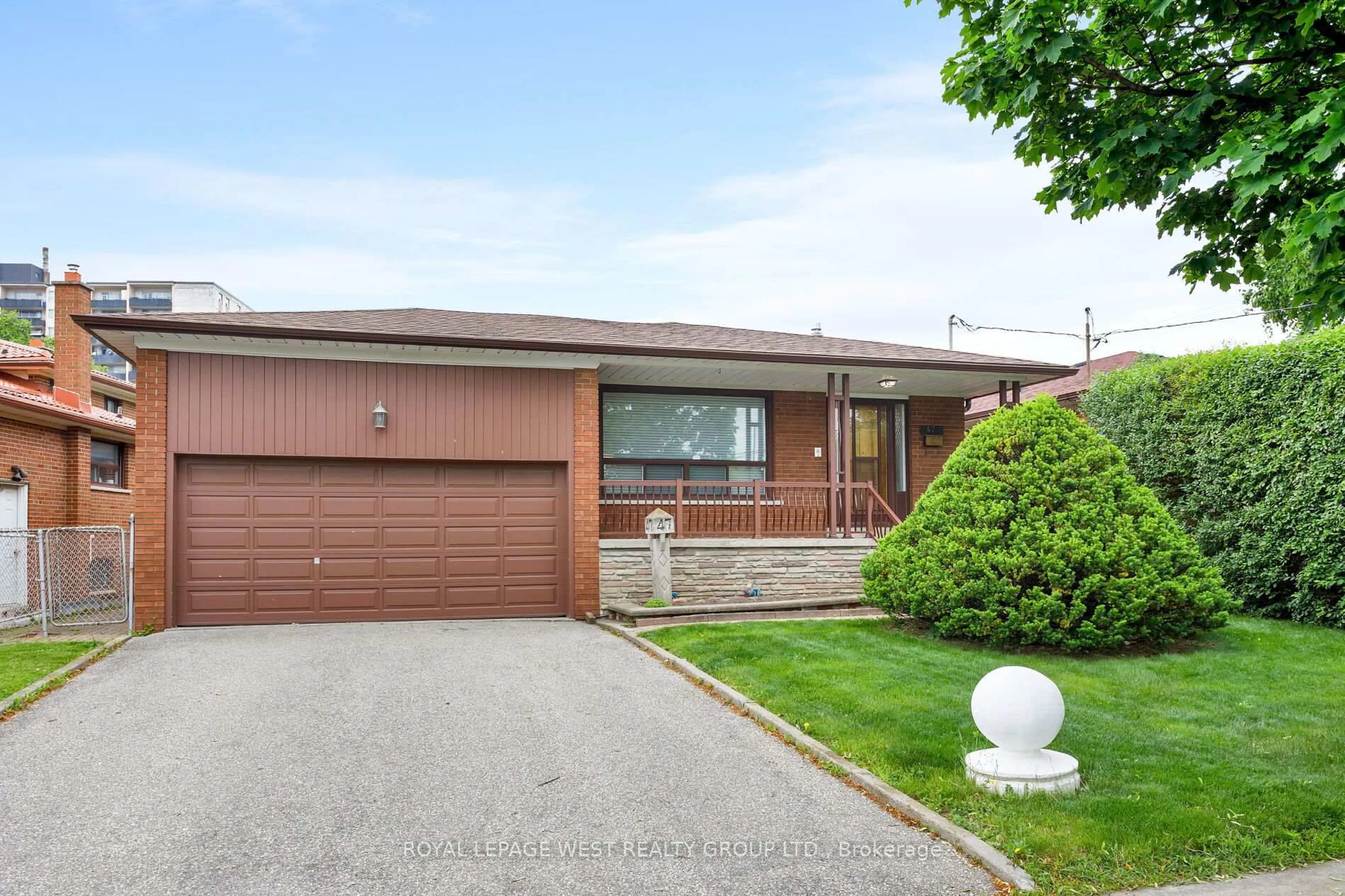 Home with brick exterior material, street for 47 Potsdam Rd, Toronto Ontario M3N 1N2