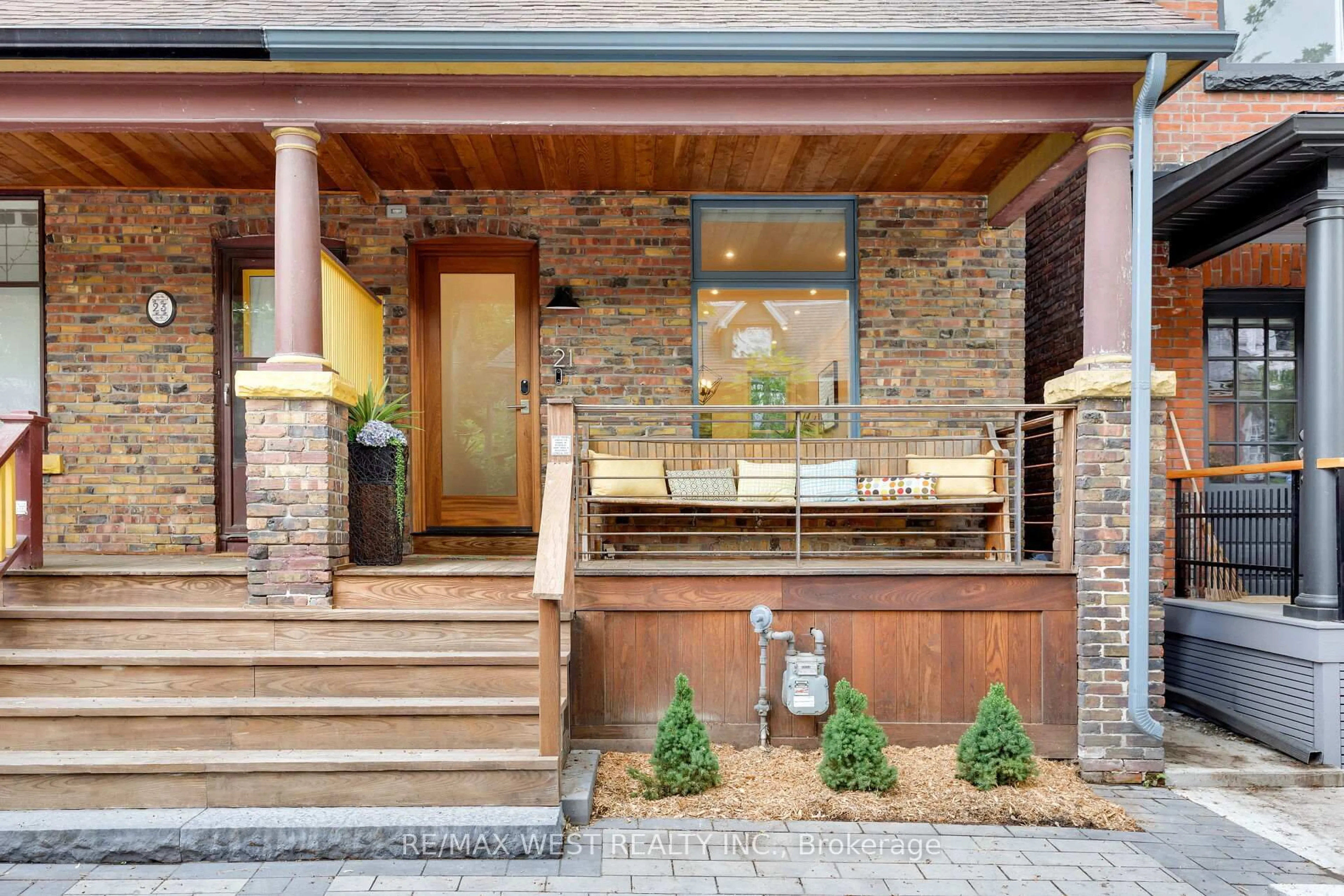 Home with brick exterior material, street for 21 Cowan Ave, Toronto Ontario M6K 2N1