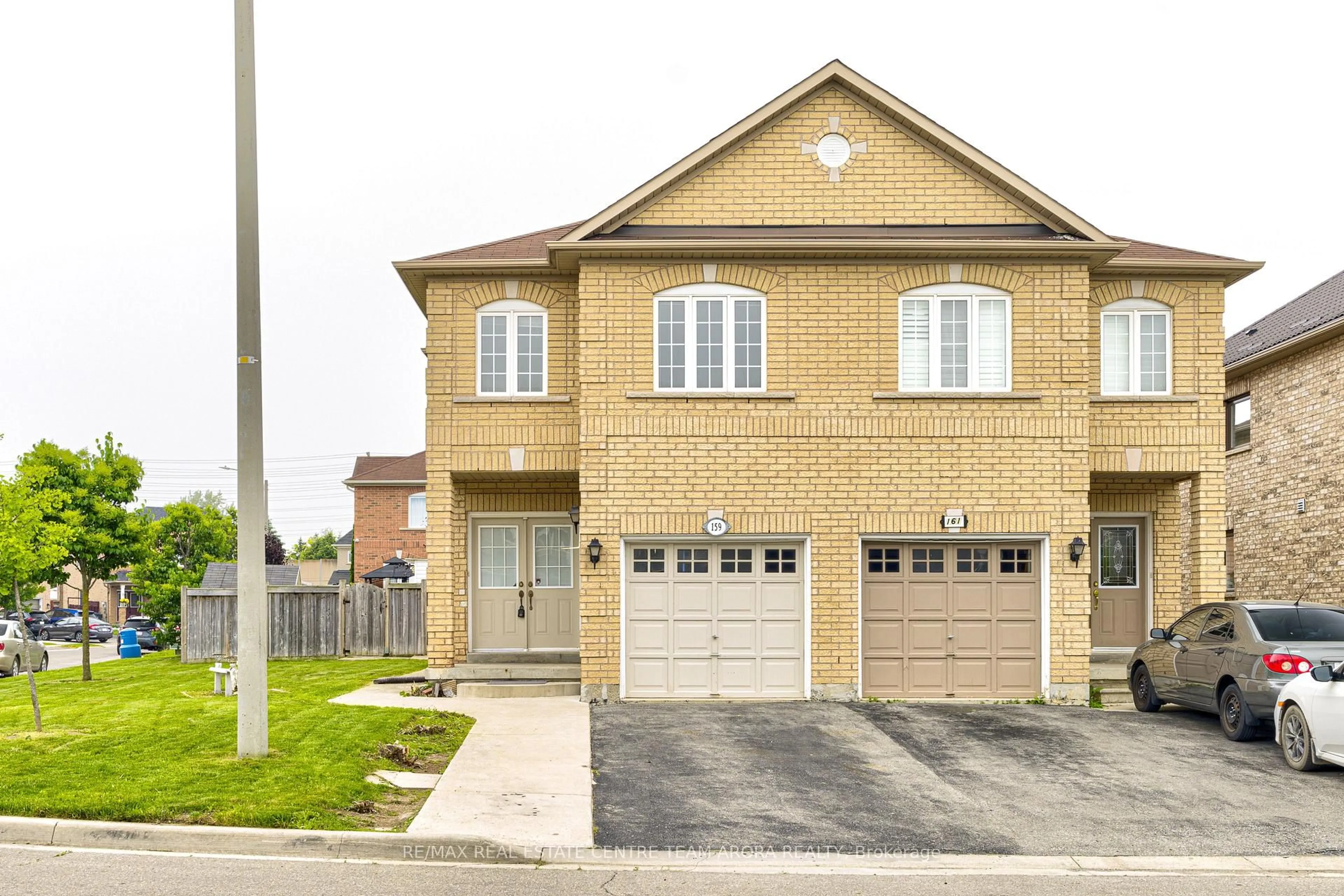 Home with brick exterior material, street for 159 Albright Rd, Brampton Ontario L6X 0J2
