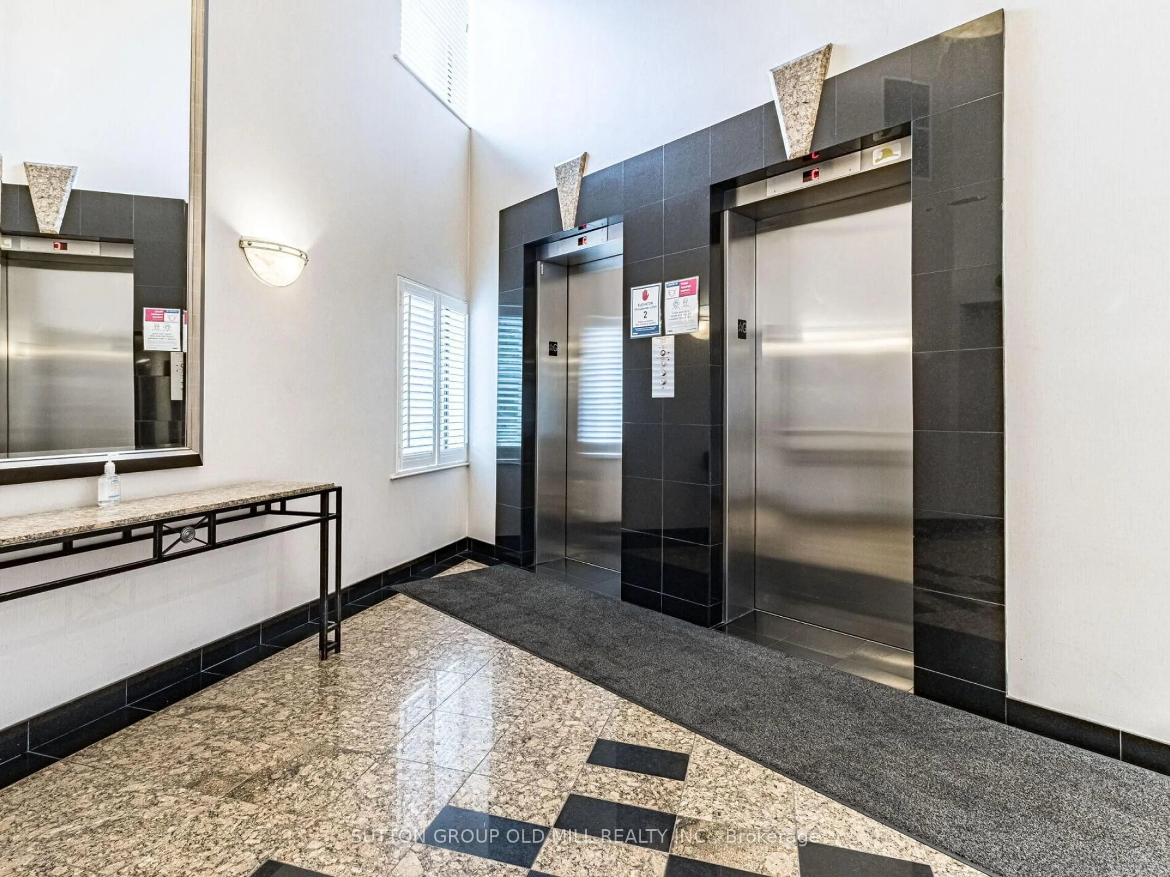 Indoor foyer for 288 Mill Rd ##G14, Toronto Ontario M9C 4X7