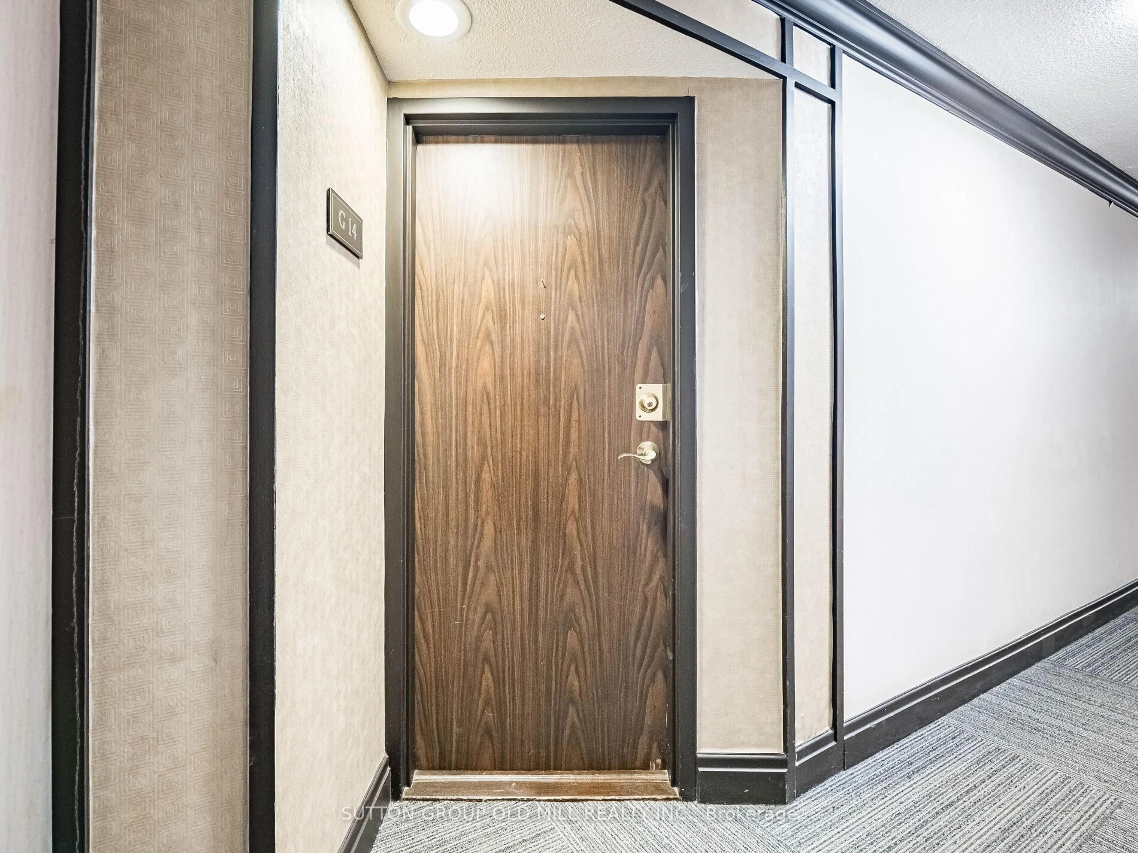 Indoor foyer for 288 Mill Rd ##G14, Toronto Ontario M9C 4X7