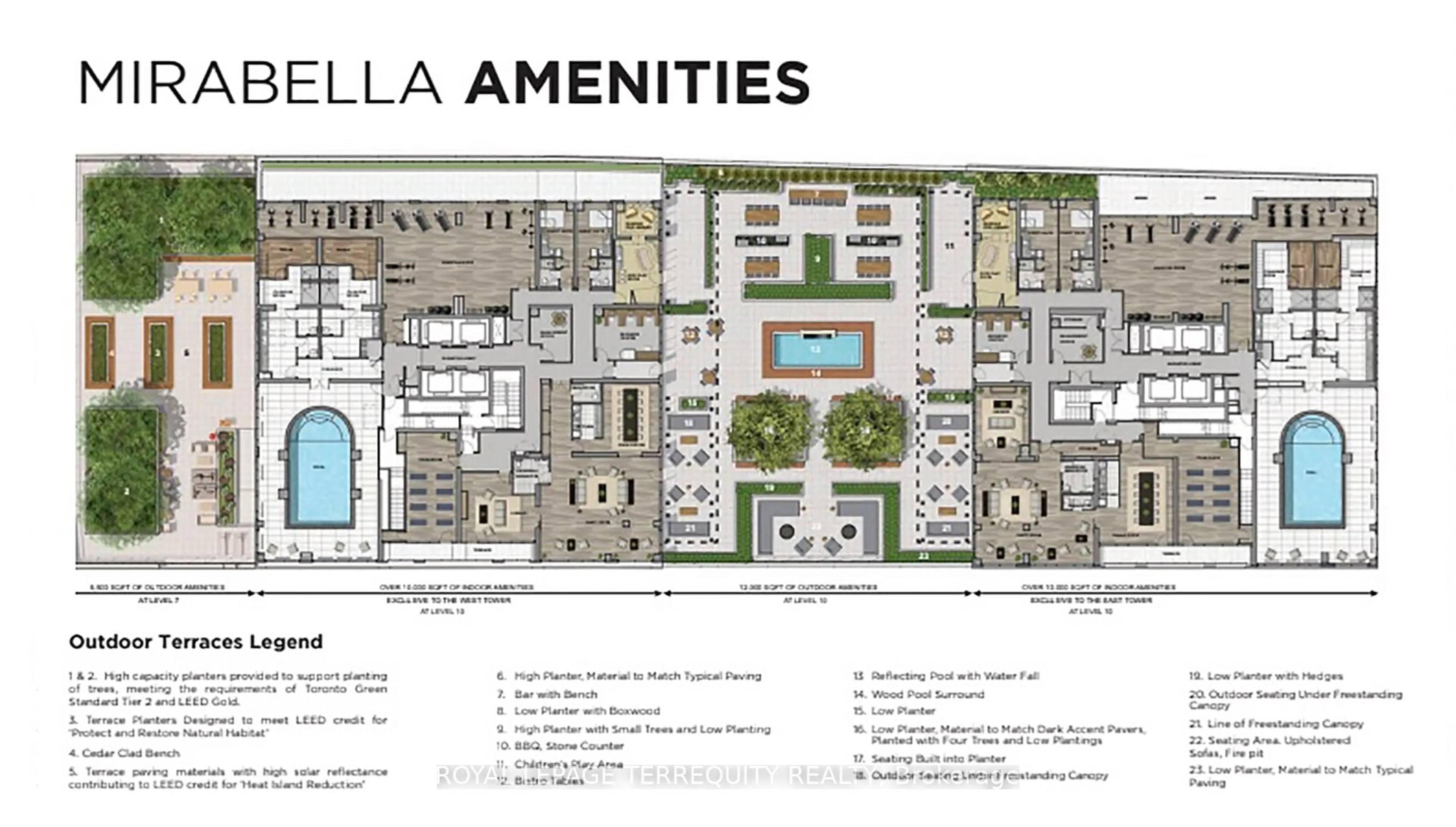 Floor plan for 1926 Lake Shore Blvd #1710e, Toronto Ontario M6S 1A1