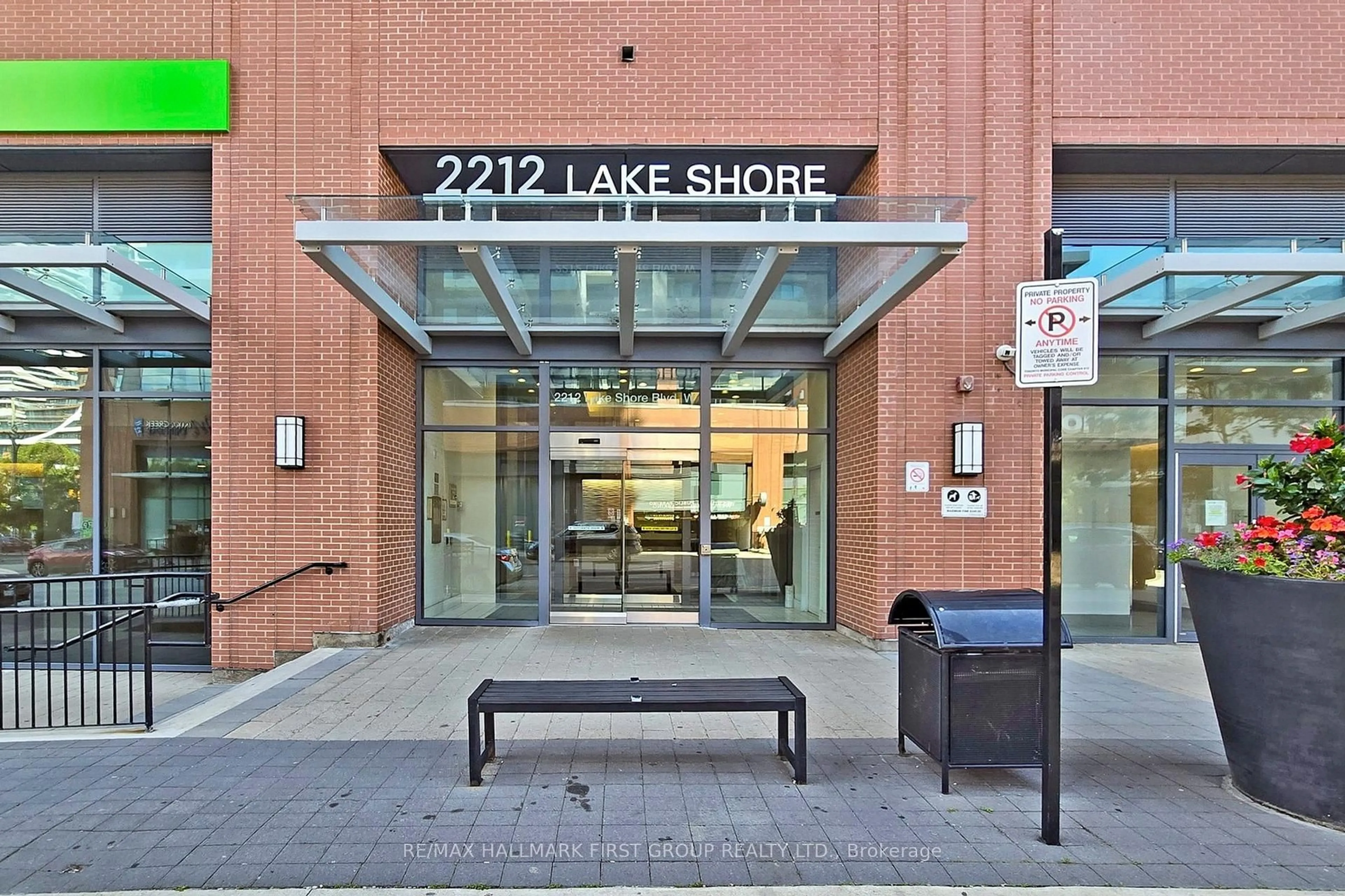 Lobby for 2212 Lakeshore Blvd #713, Toronto Ontario M8V 0C2