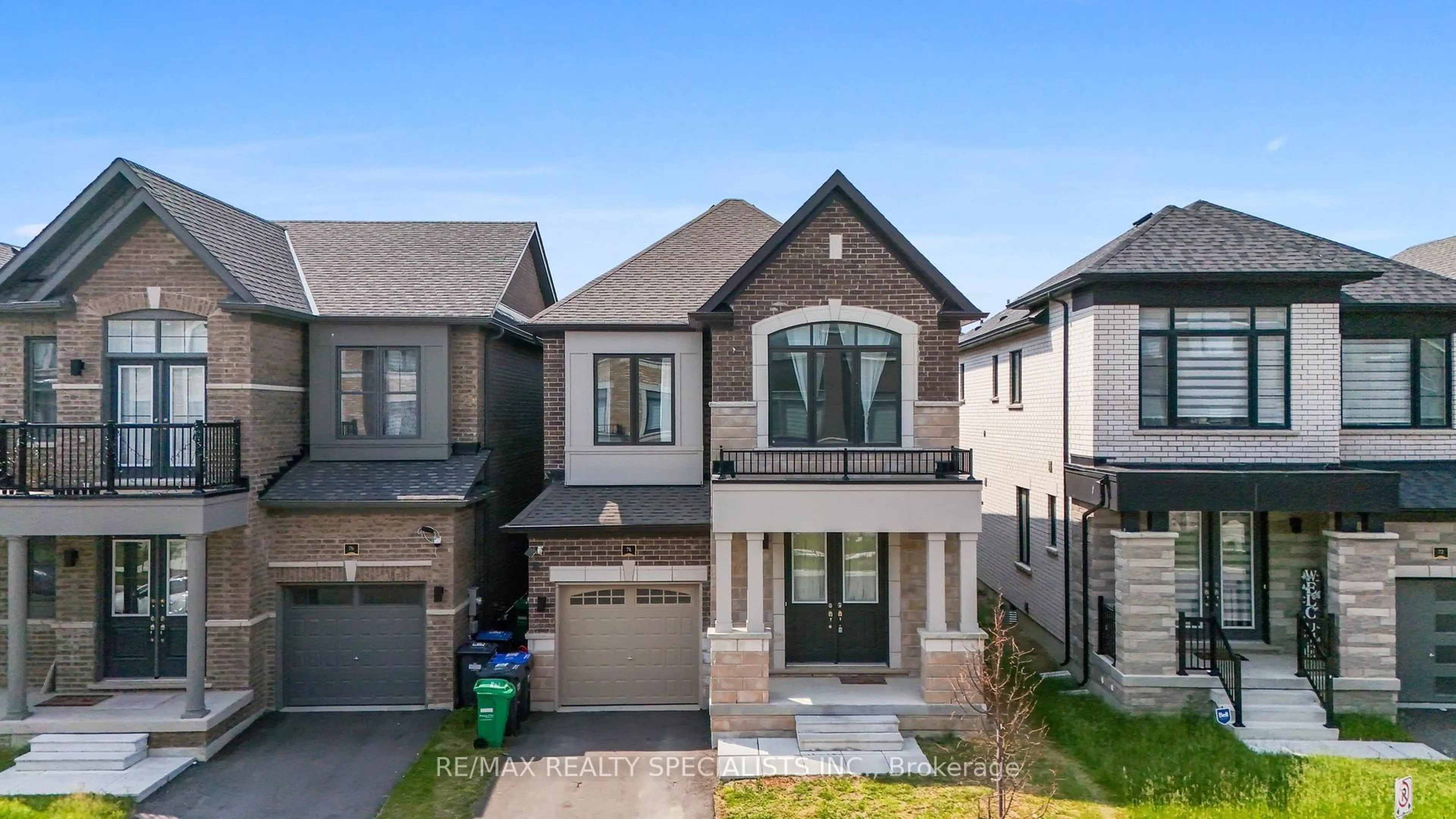 Home with brick exterior material, street for 74 Camino Real Dr, Caledon Ontario L7C 4L9