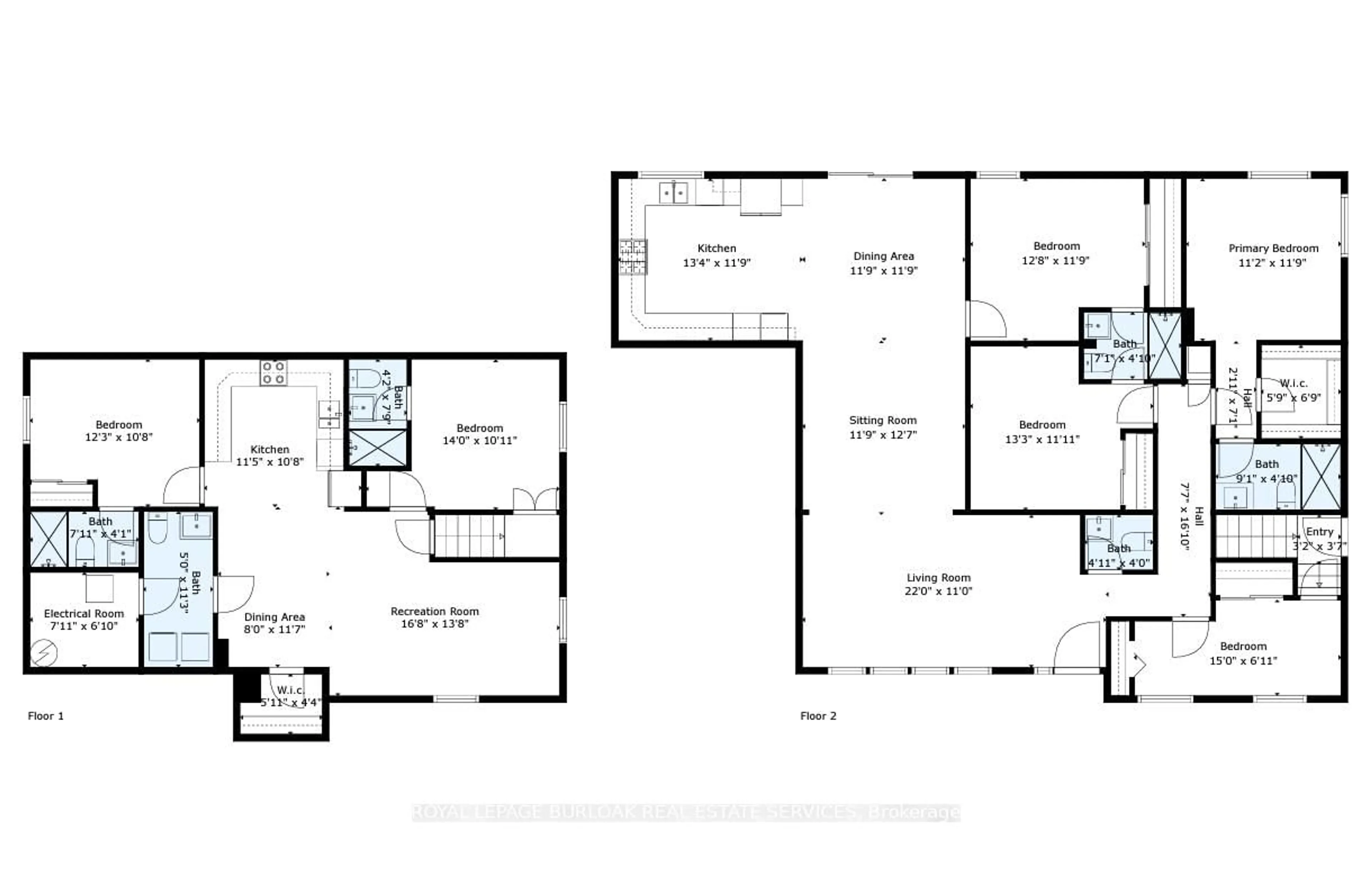 Floor plan for 1291 Princeton Cres, Burlington Ontario L7P 2K4
