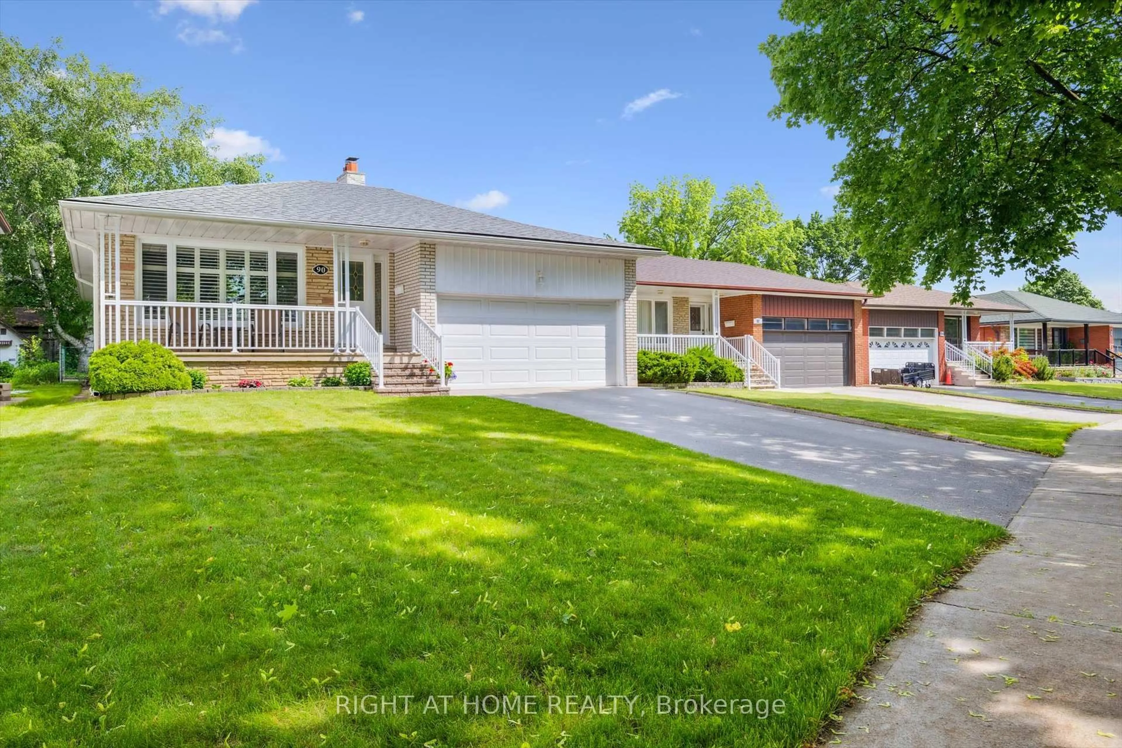 Home with vinyl exterior material, street for 90 Clement Rd, Toronto Ontario M9R 1Z2