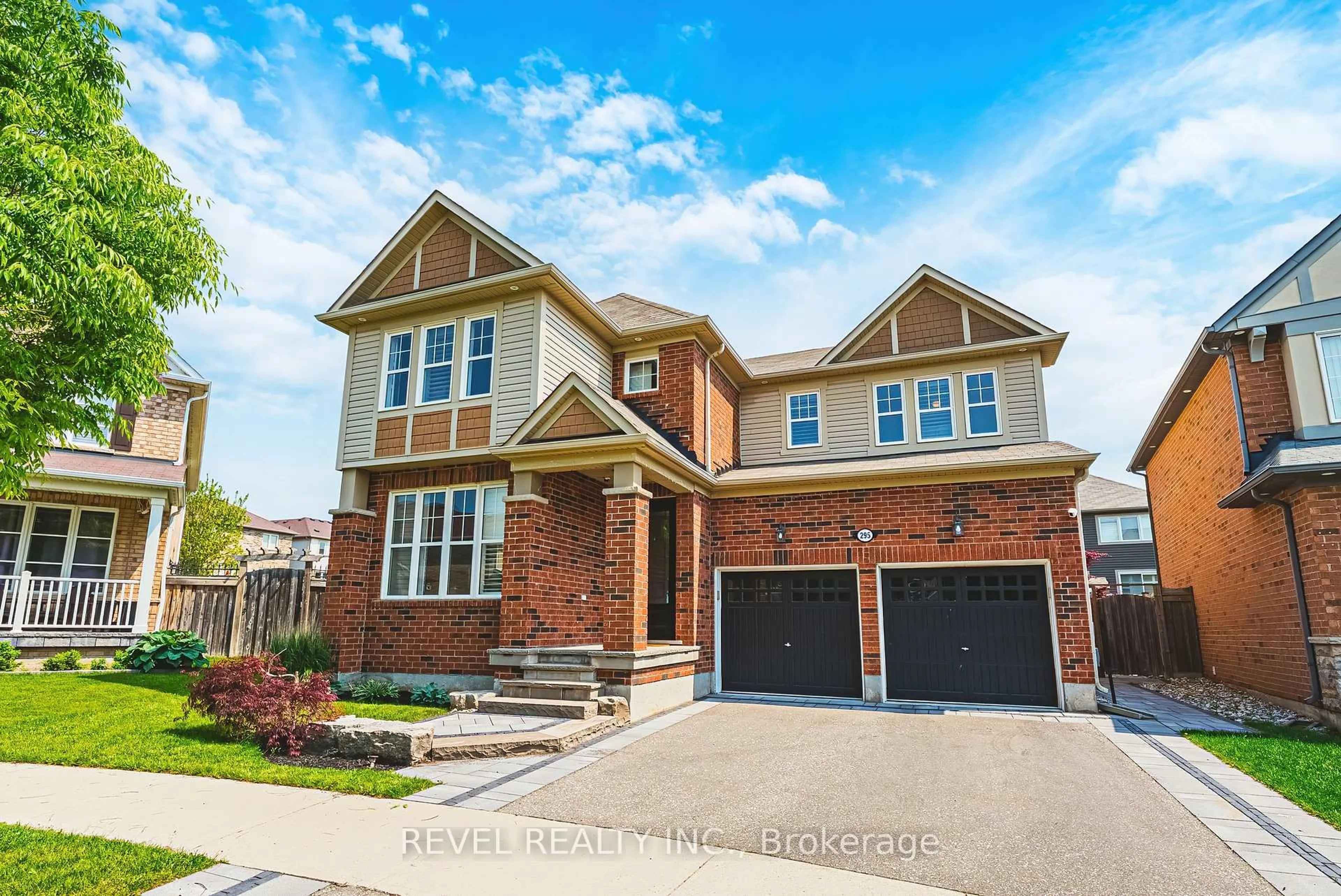 Home with brick exterior material, street for 295 Cochrane Terr, Milton Ontario L9T 8C8