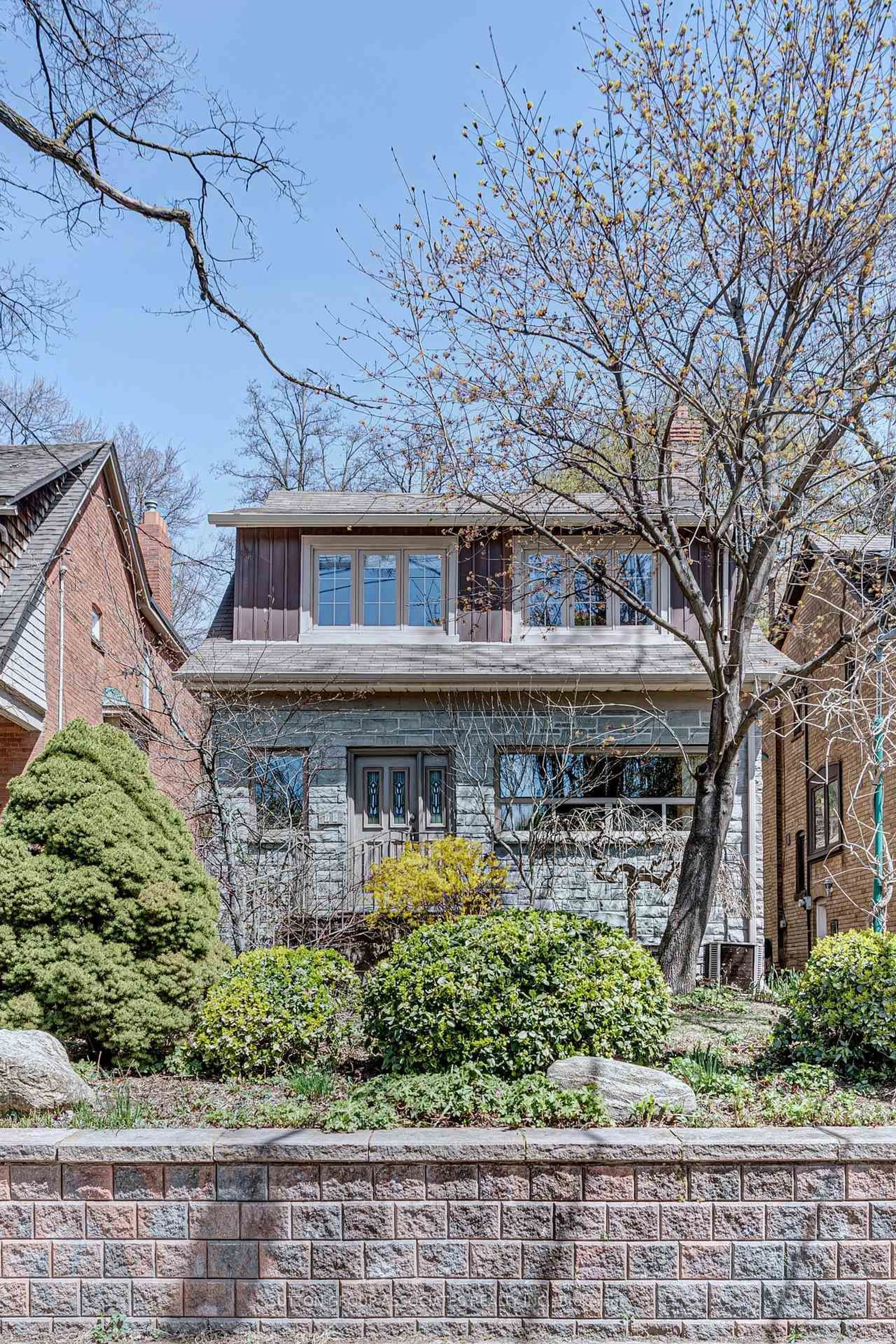 Home with brick exterior material, street for 75 Clendenan Ave, Toronto Ontario M6P 2W7