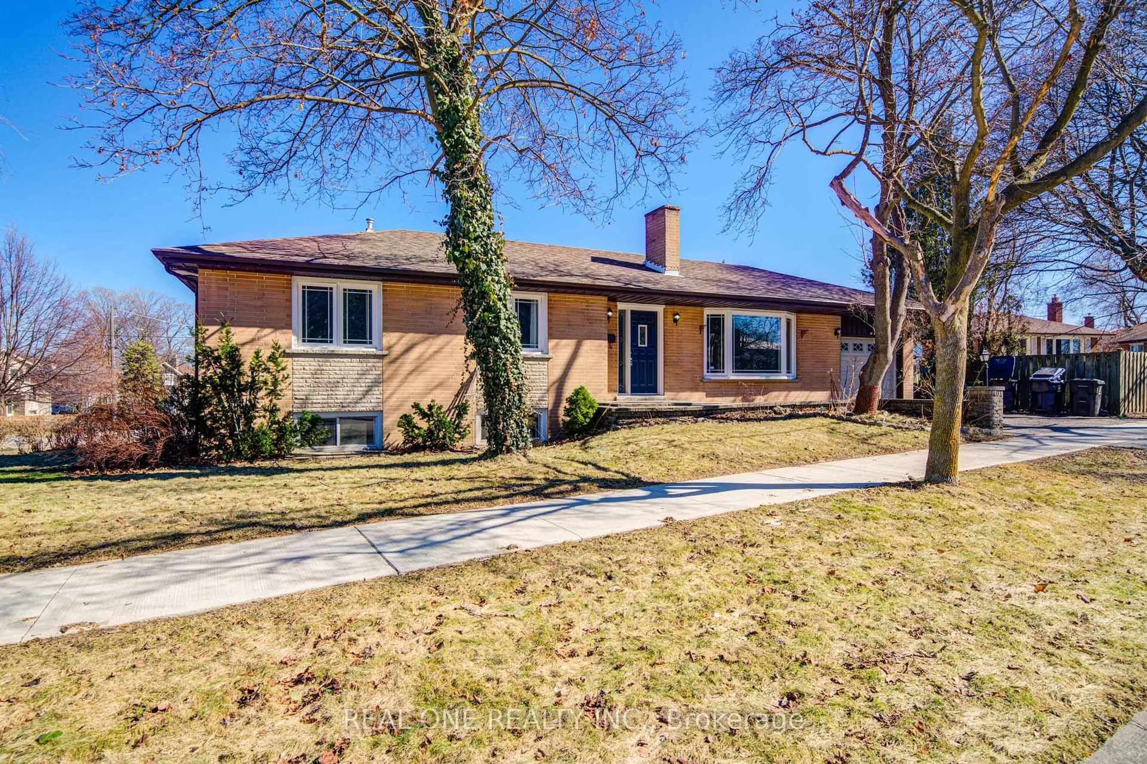 Home with brick exterior material, street for 1 Barwell Cres, Toronto Ontario M9W 2W4