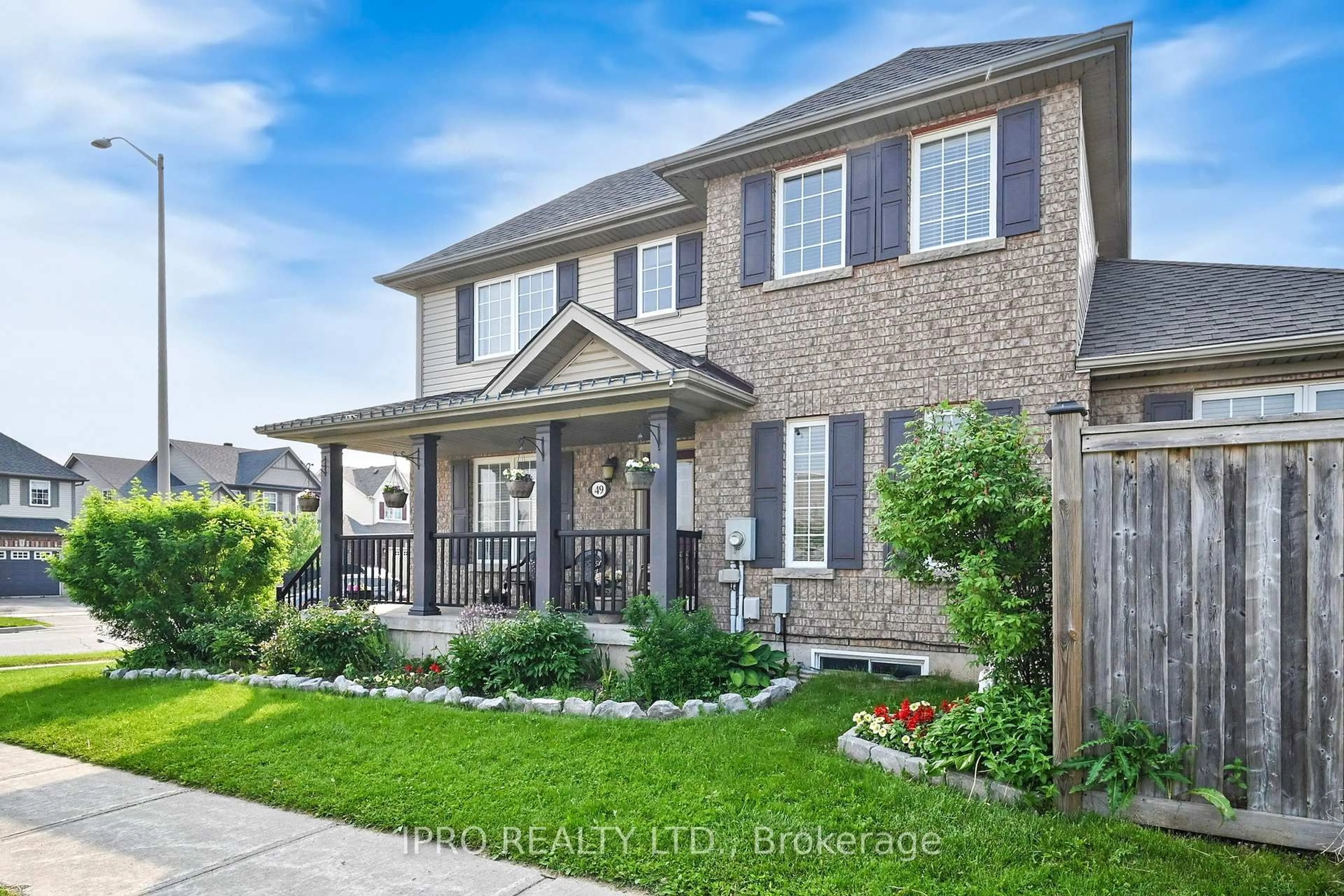 Home with brick exterior material, street for 49 Oak Ridge Dr, Orangeville Ontario L9W 5J6