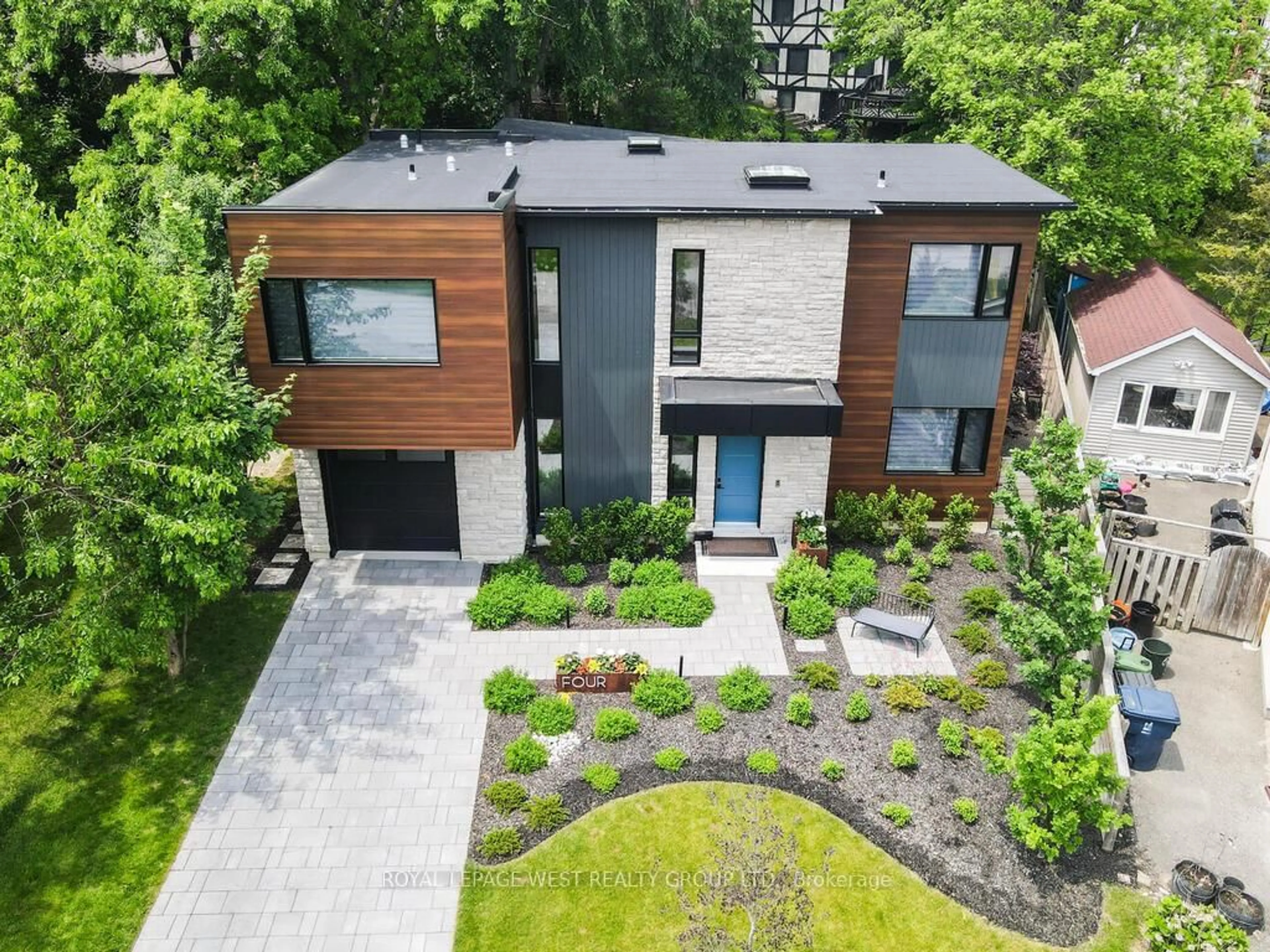 Home with brick exterior material, street for 4 Old Oak Rd, Toronto Ontario M9A 2V8