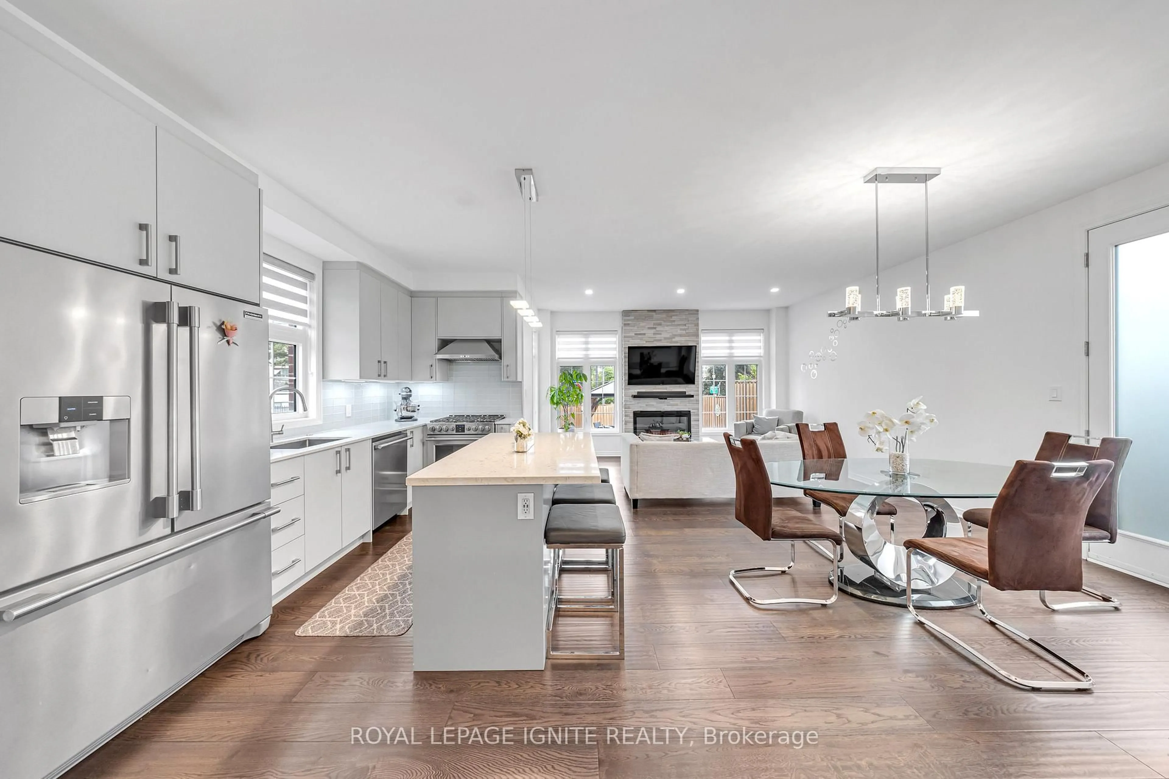 Open concept kitchen, unknown for 64 Emmett Ave, Toronto Ontario M6M 2E6