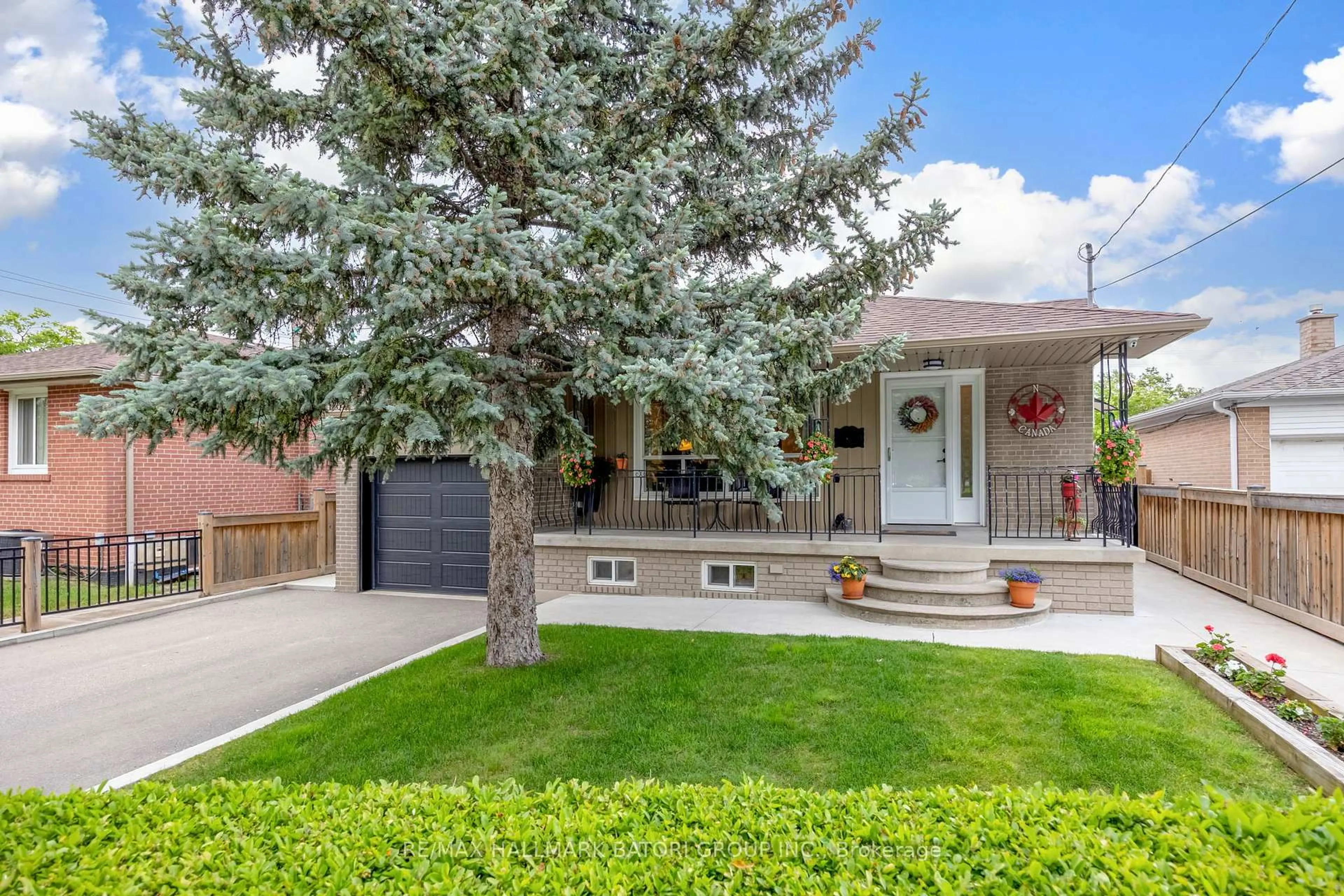 Home with brick exterior material, street for 3 Rosefair Cres, Toronto Ontario M9W 3B1