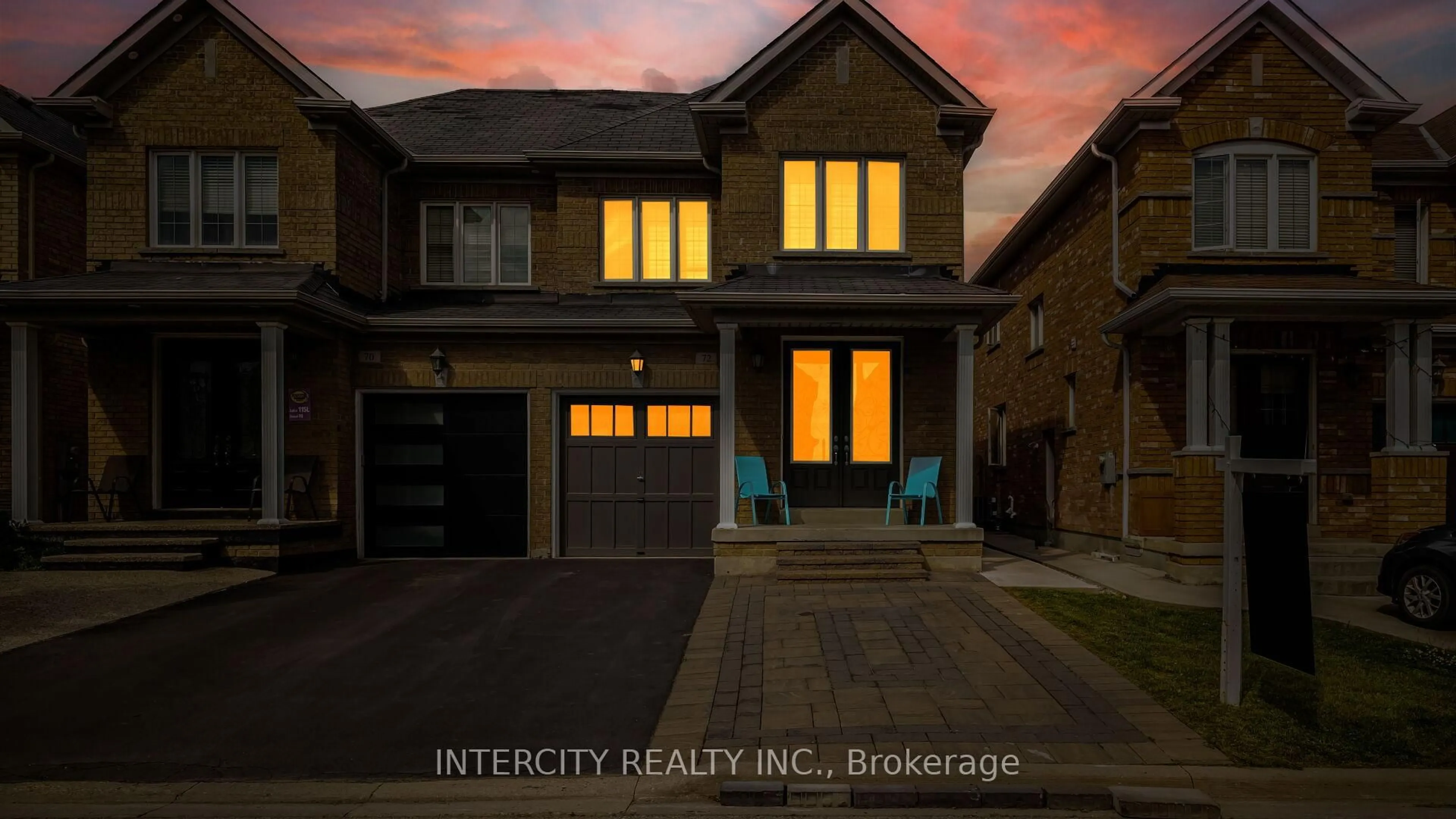 Home with brick exterior material, street for 72 Campwood Cres, Brampton Ontario L6P 3S8