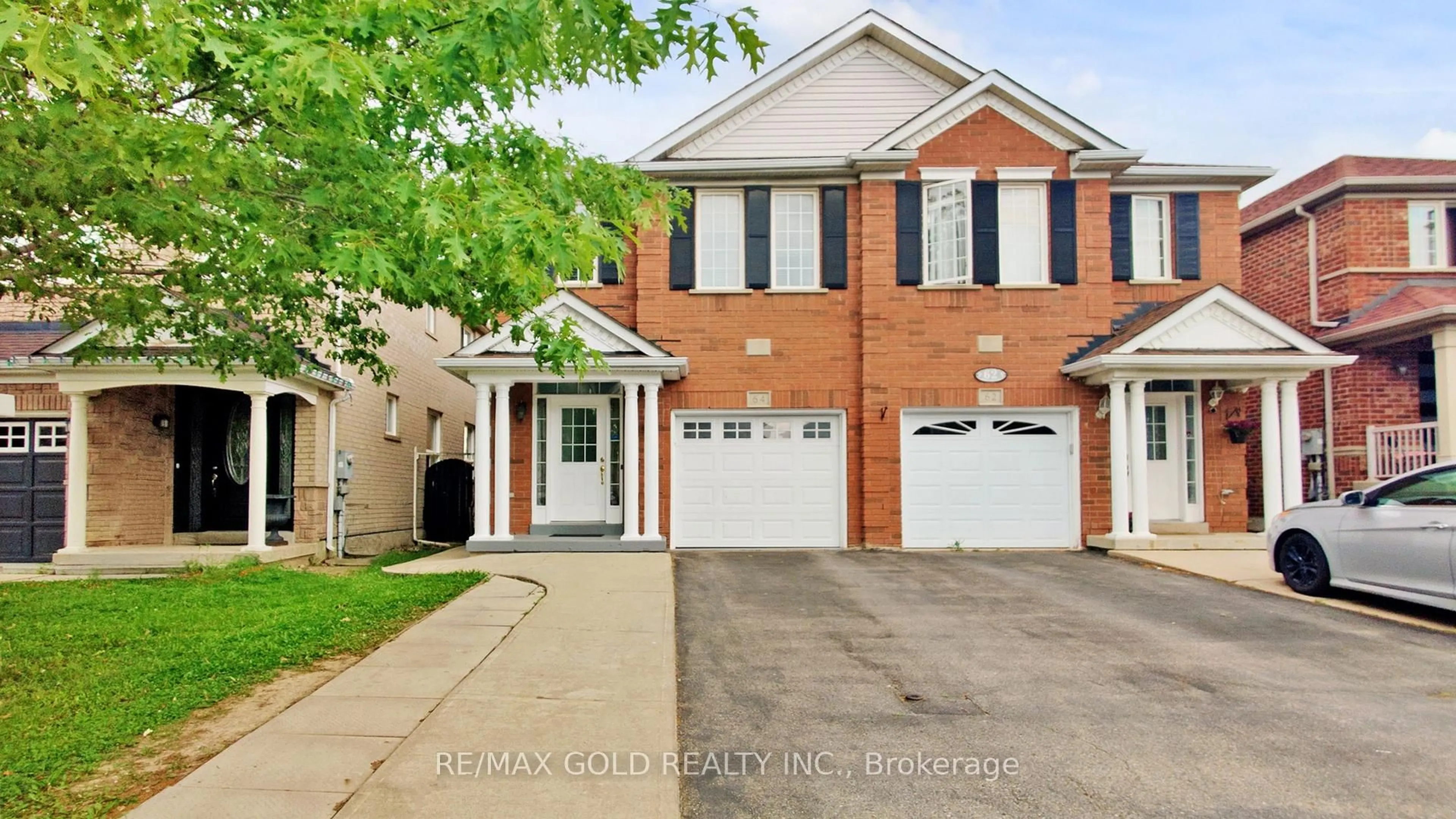 Home with brick exterior material, street for 64 Sweet Clover Cres, Brampton Ontario L6R 2Z9