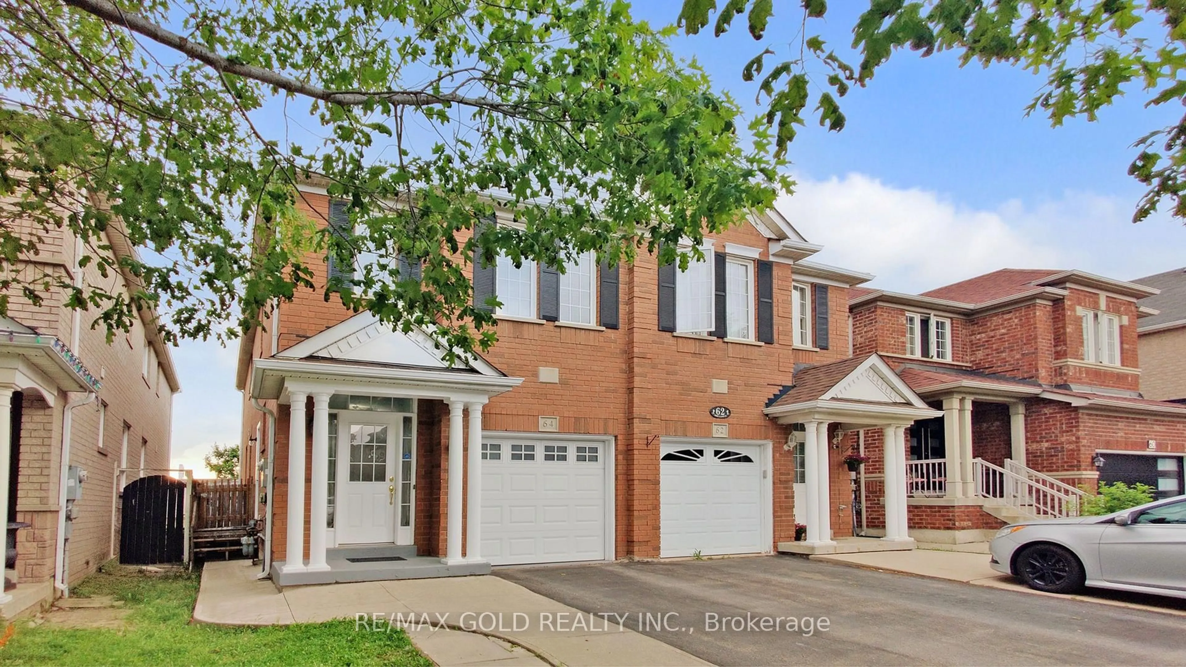 Home with brick exterior material, street for 64 Sweet Clover Cres, Brampton Ontario L6R 2Z9