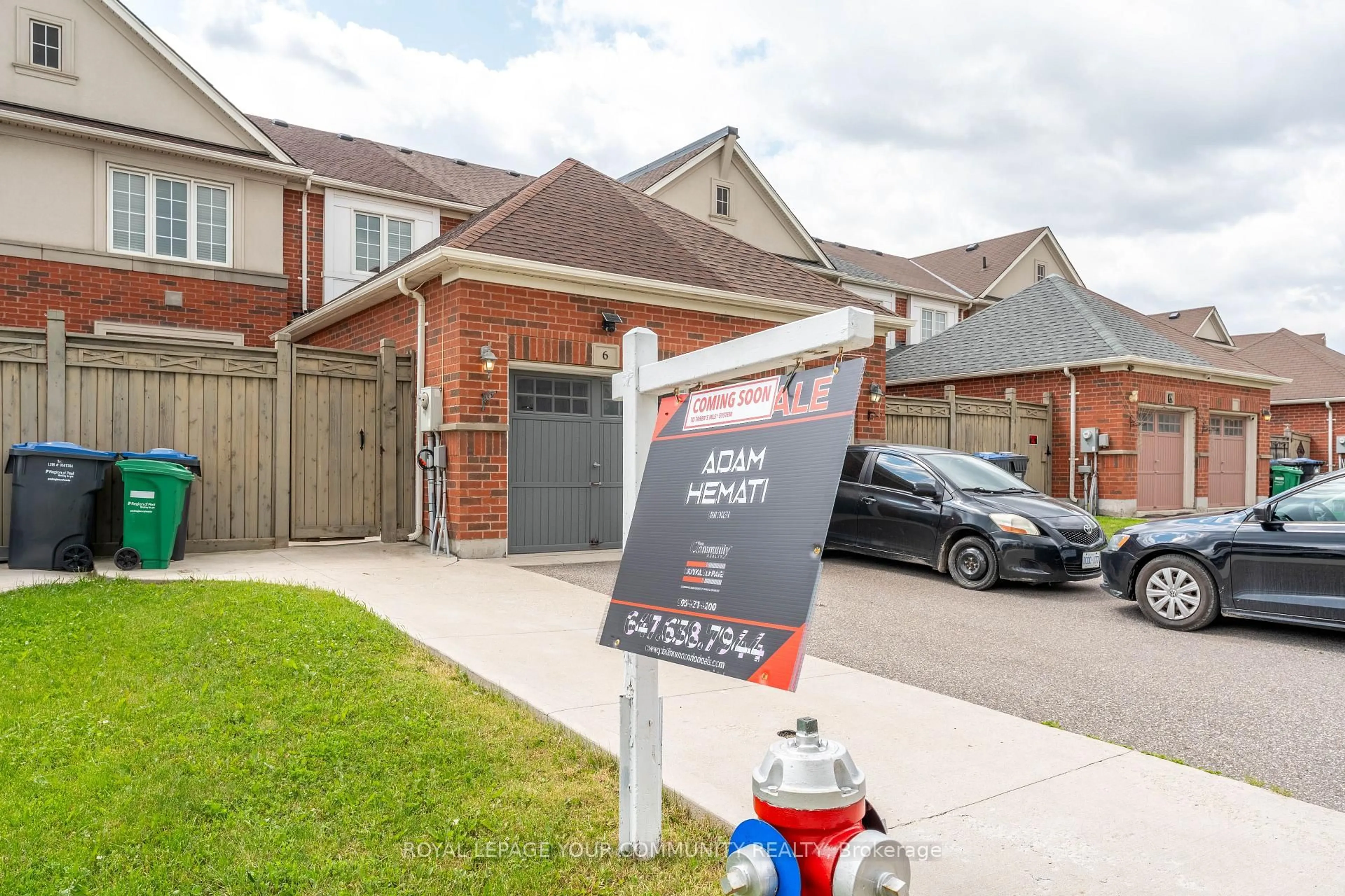 Home with brick exterior material, street for 6 Bellchase Tr, Brampton Ontario L6P 3K4