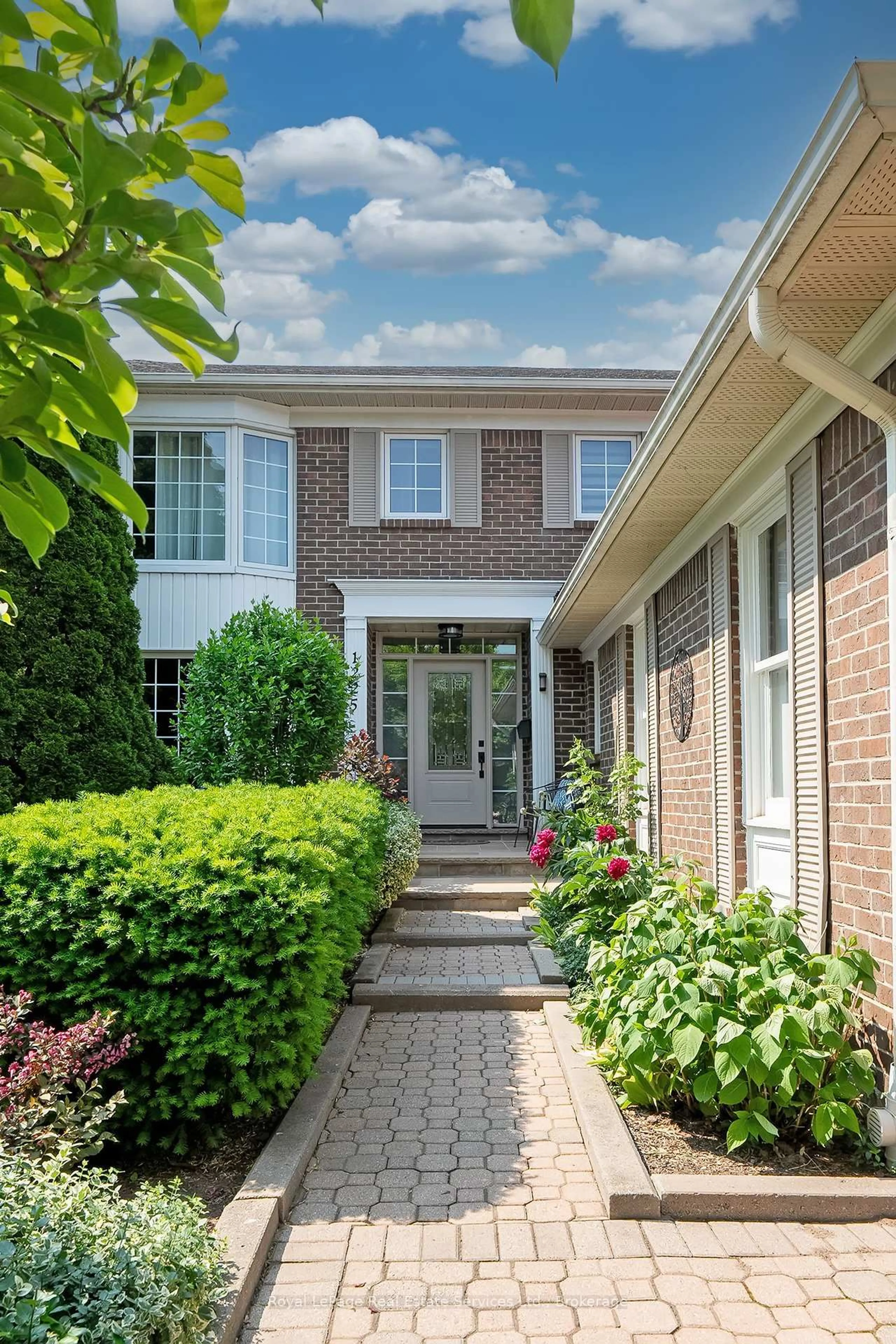 Home with brick exterior material, street for 1225 Old Post Dr, Oakville Ontario L6M 1A5