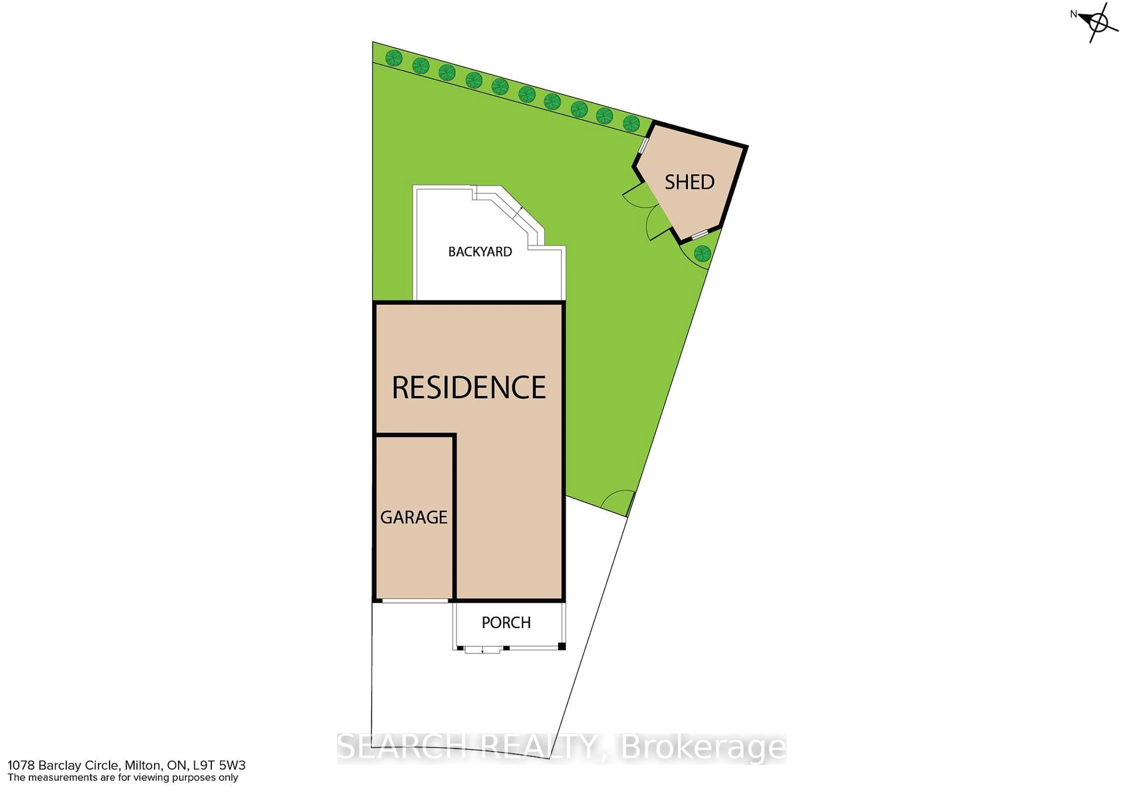 Floor plan for 1078 Barclay Circ, Milton Ontario L9T 5W3