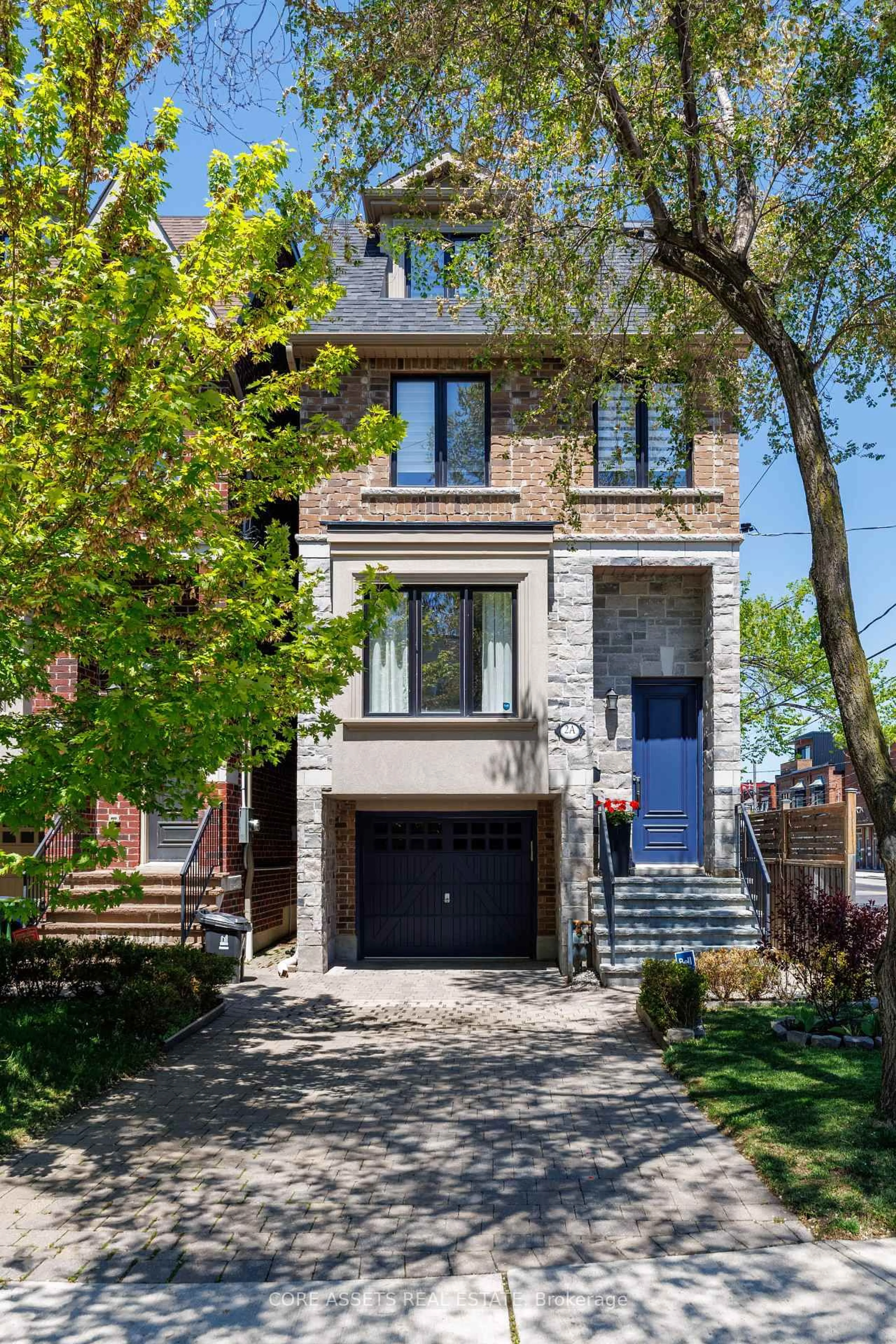 Home with brick exterior material, street for 2A Methuen Ave, Toronto Ontario M6S 1Z5