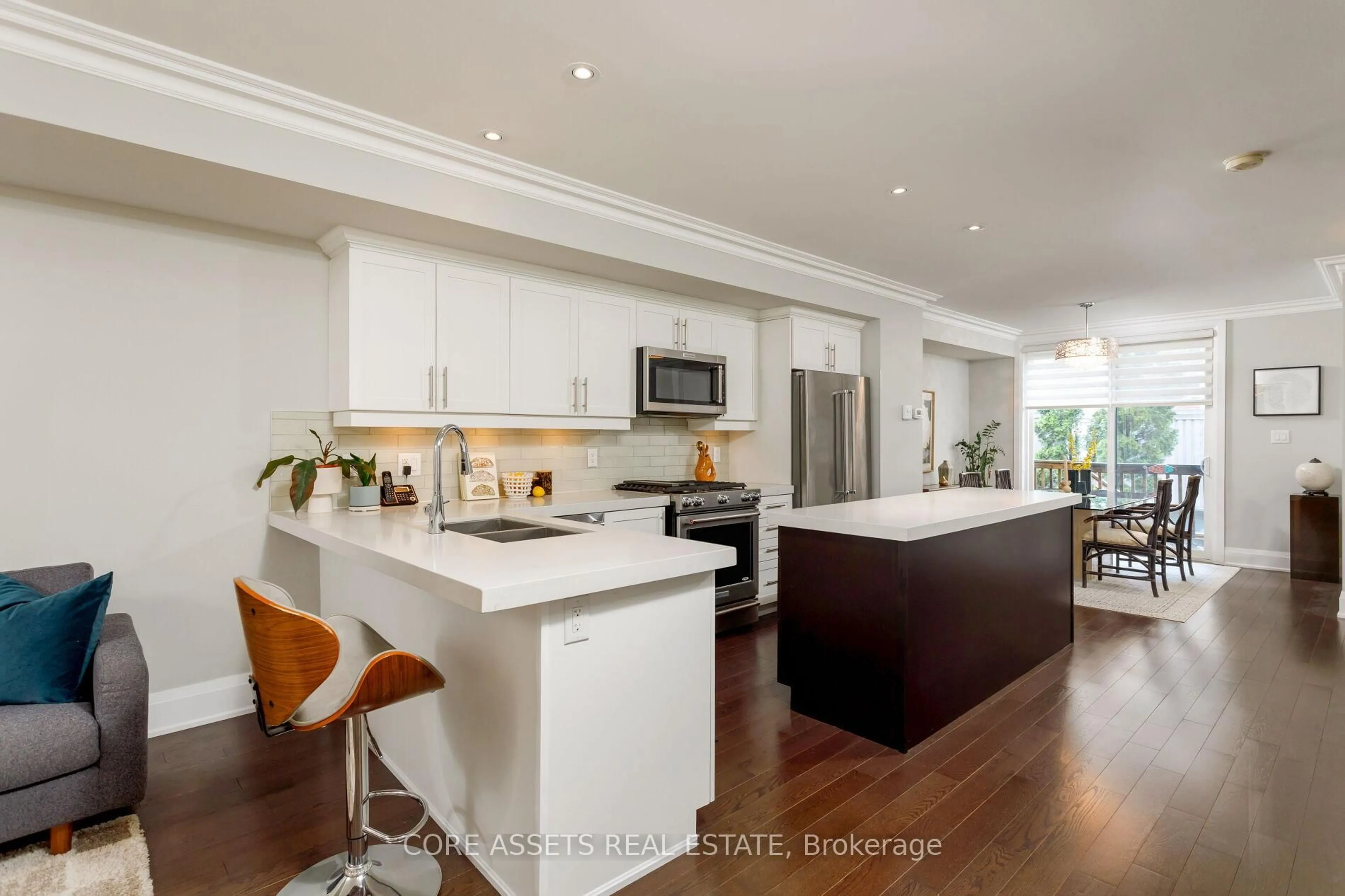 Open concept kitchen, unknown for 2A Methuen Ave, Toronto Ontario M6S 1Z5
