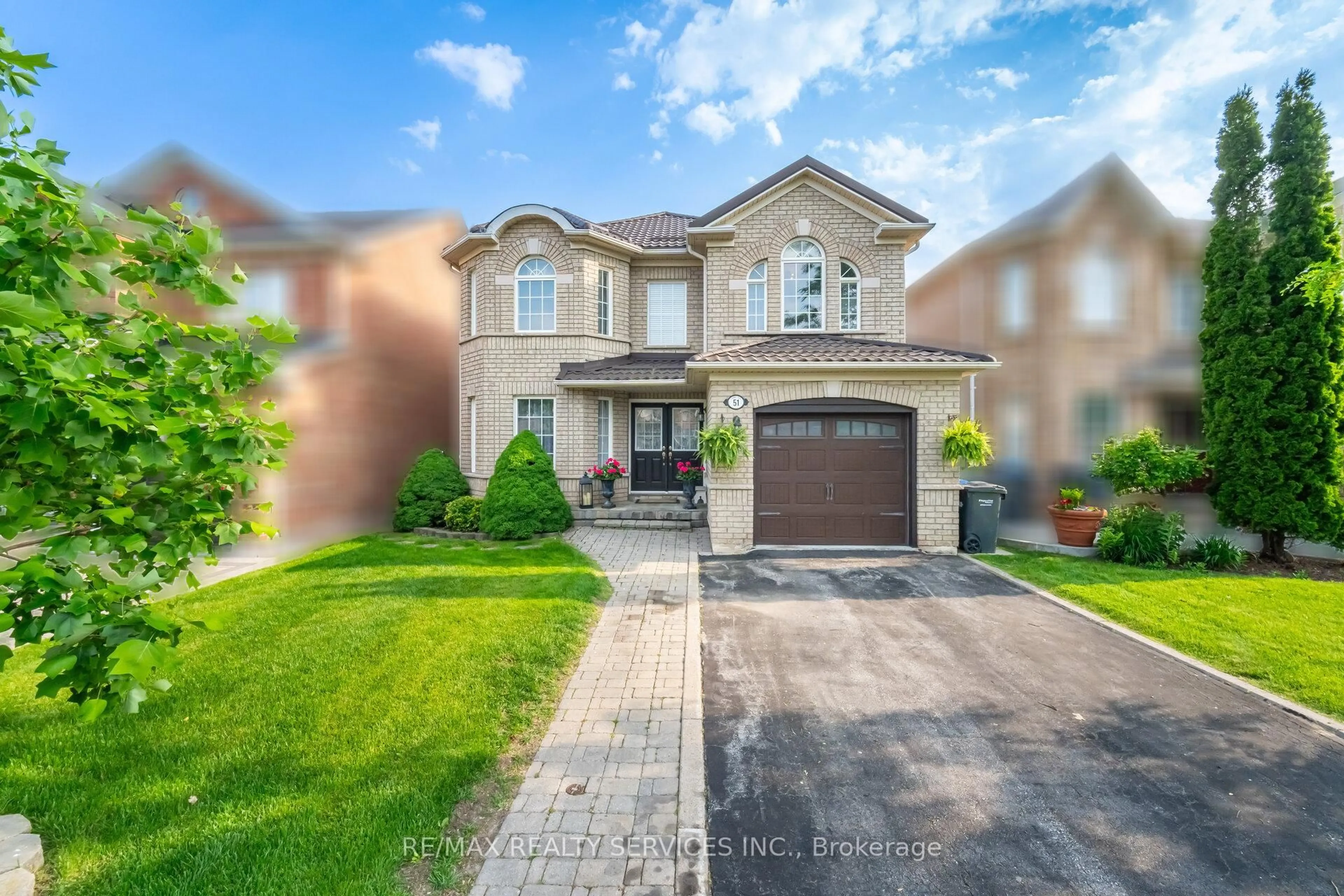 Home with brick exterior material, street for 51 LORMEL Gate, Brampton Ontario L7A 2R6