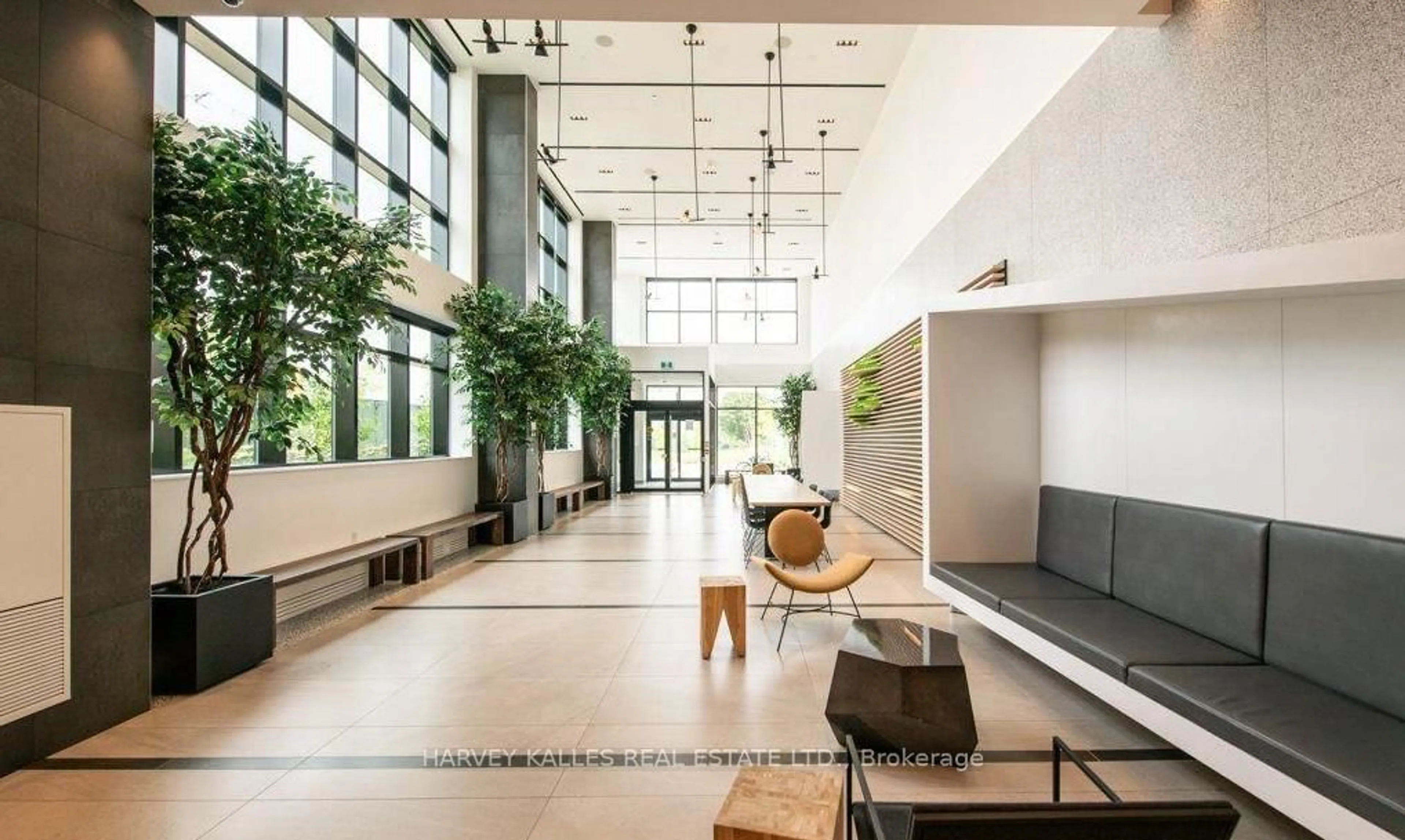 Lobby for 60 George Butchart Dr, Toronto Ontario M3K 0E1