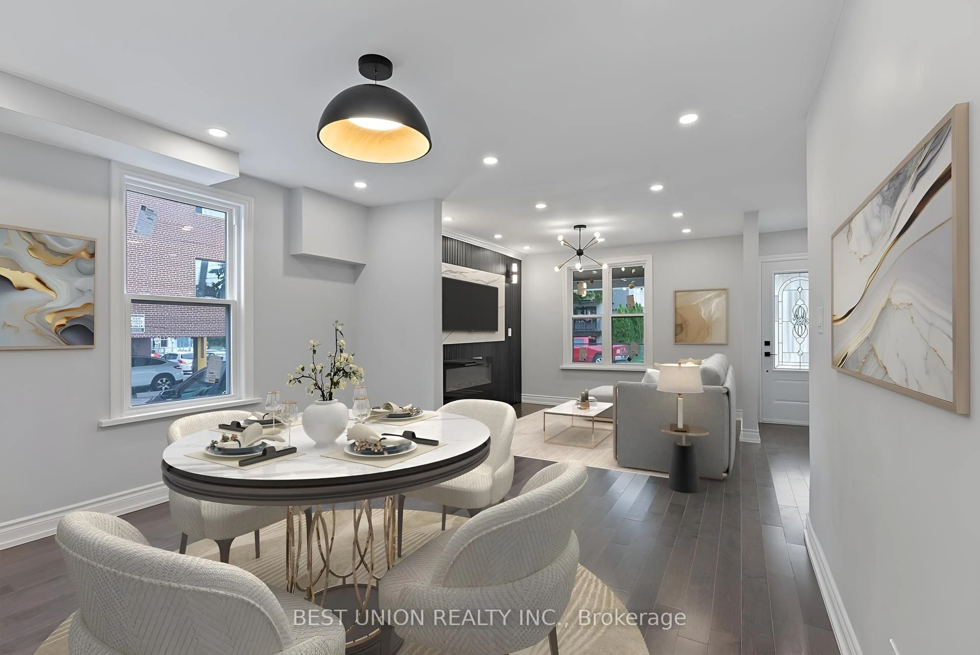 Open concept kitchen, unknown for 15 Burlington St, Toronto Ontario M8V 2L1