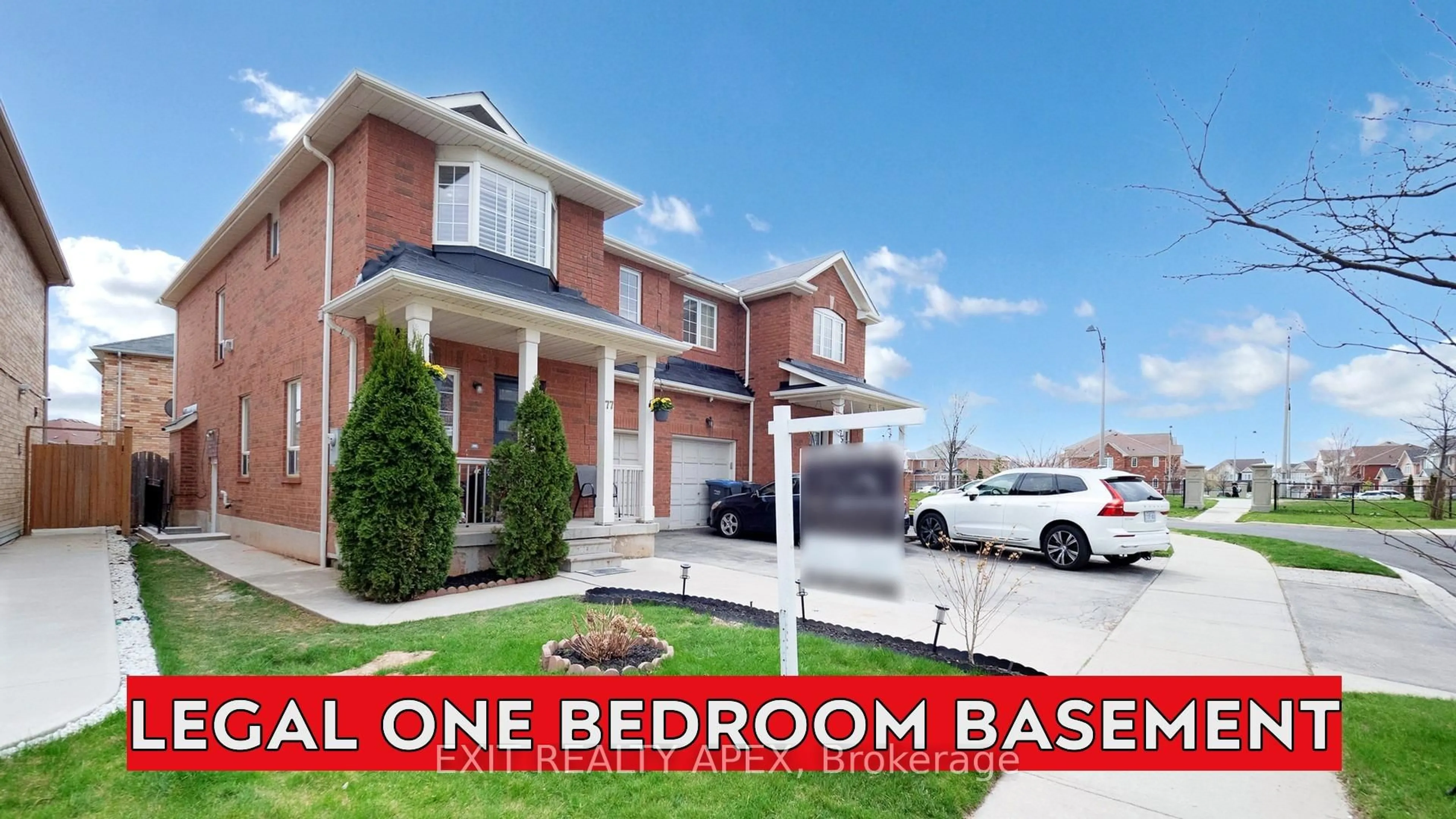 Home with brick exterior material, street for 77 Commodore Dr, Brampton Ontario L6X 0T4