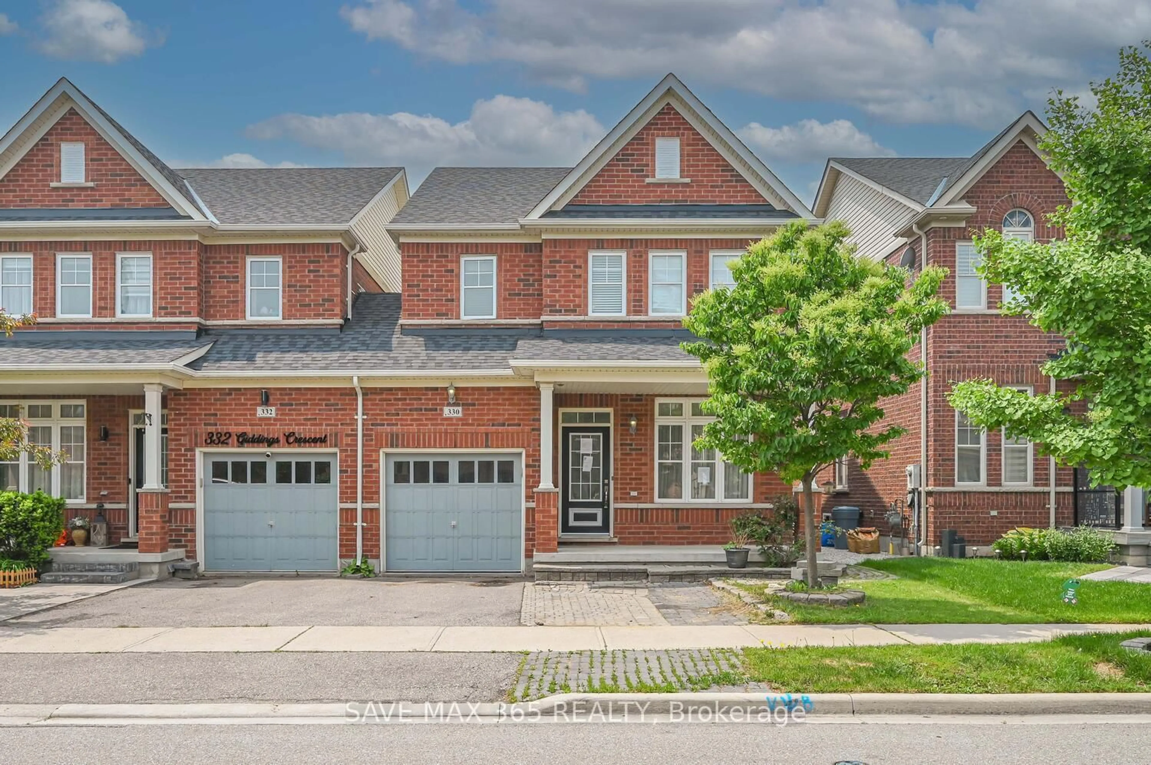 Home with brick exterior material, street for 330 Giddings Cres, Milton Ontario L9T 7A4