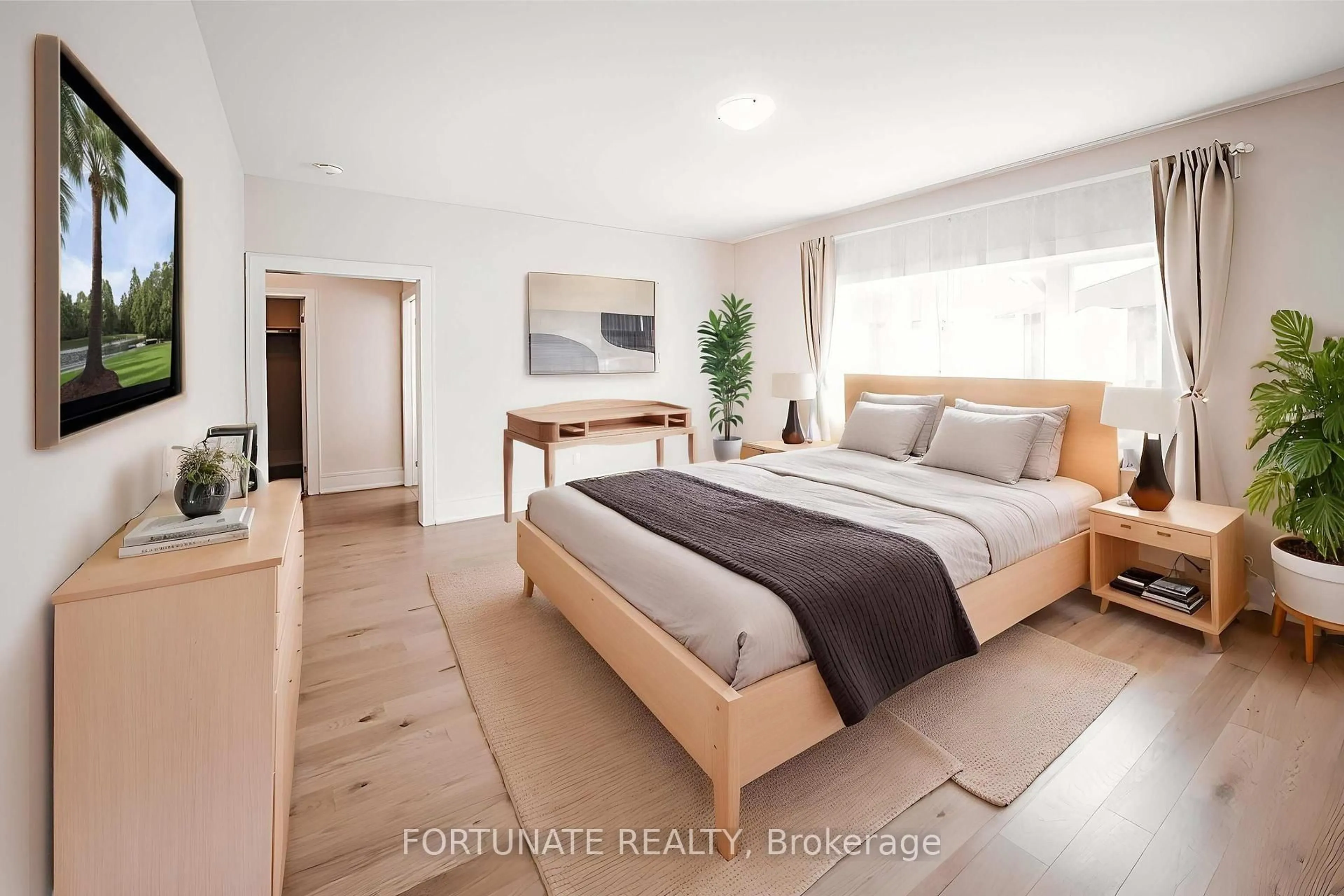 Bedroom with bed, unknown for 42 Hallaran Rd, Oakville Ontario L6H 0Z8