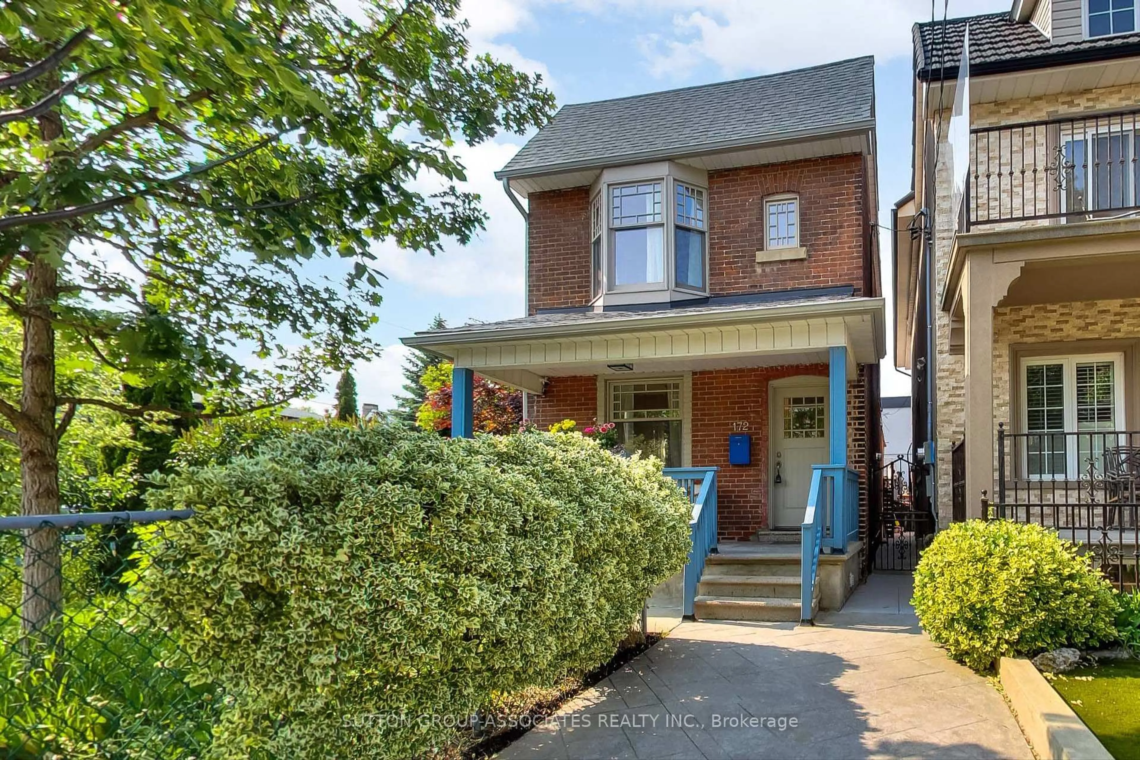 Home with brick exterior material, street for 172 Hope St, Toronto Ontario M6E 1K3