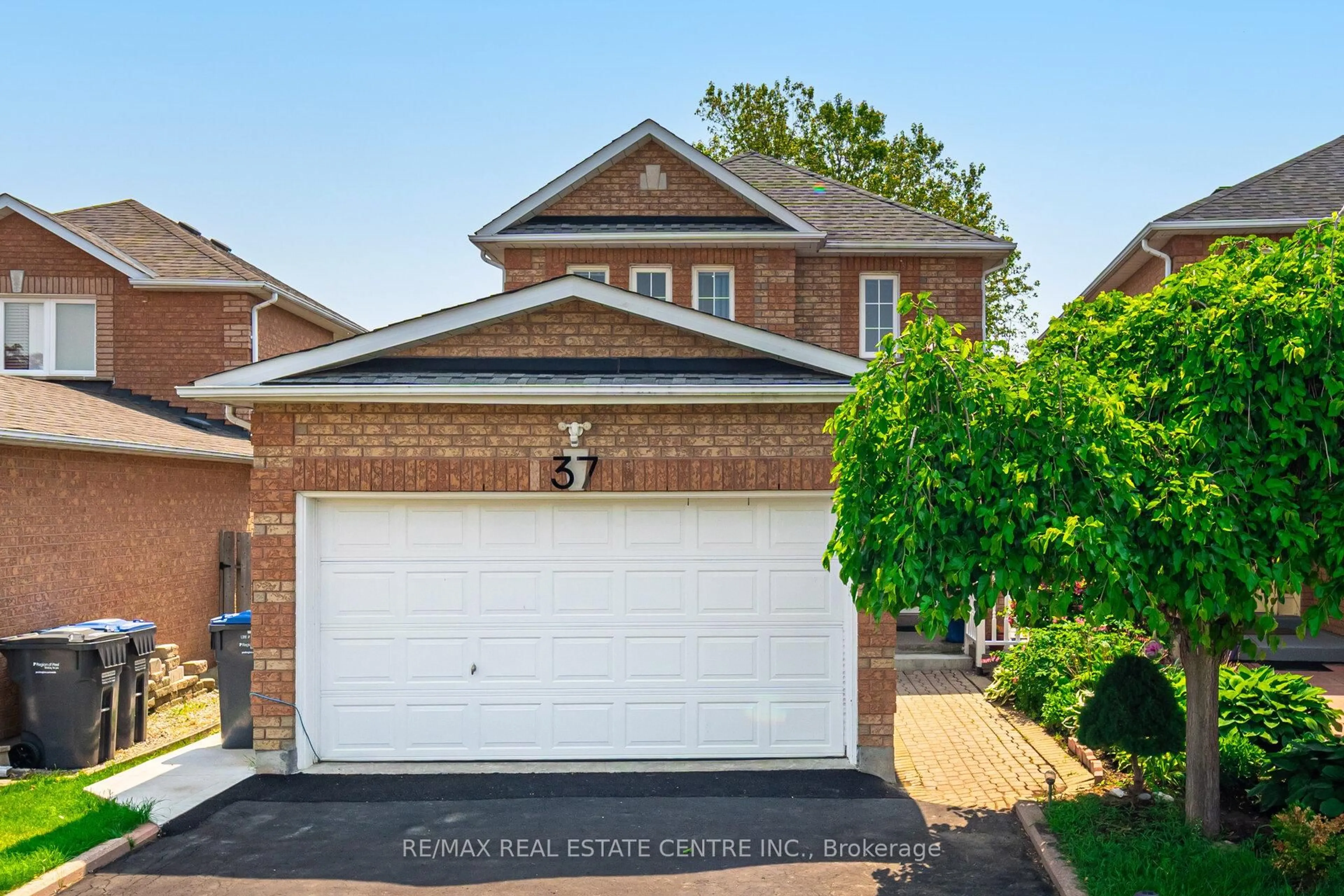 Home with brick exterior material, street for 37 Zachary Dr, Brampton Ontario L7A 1H7