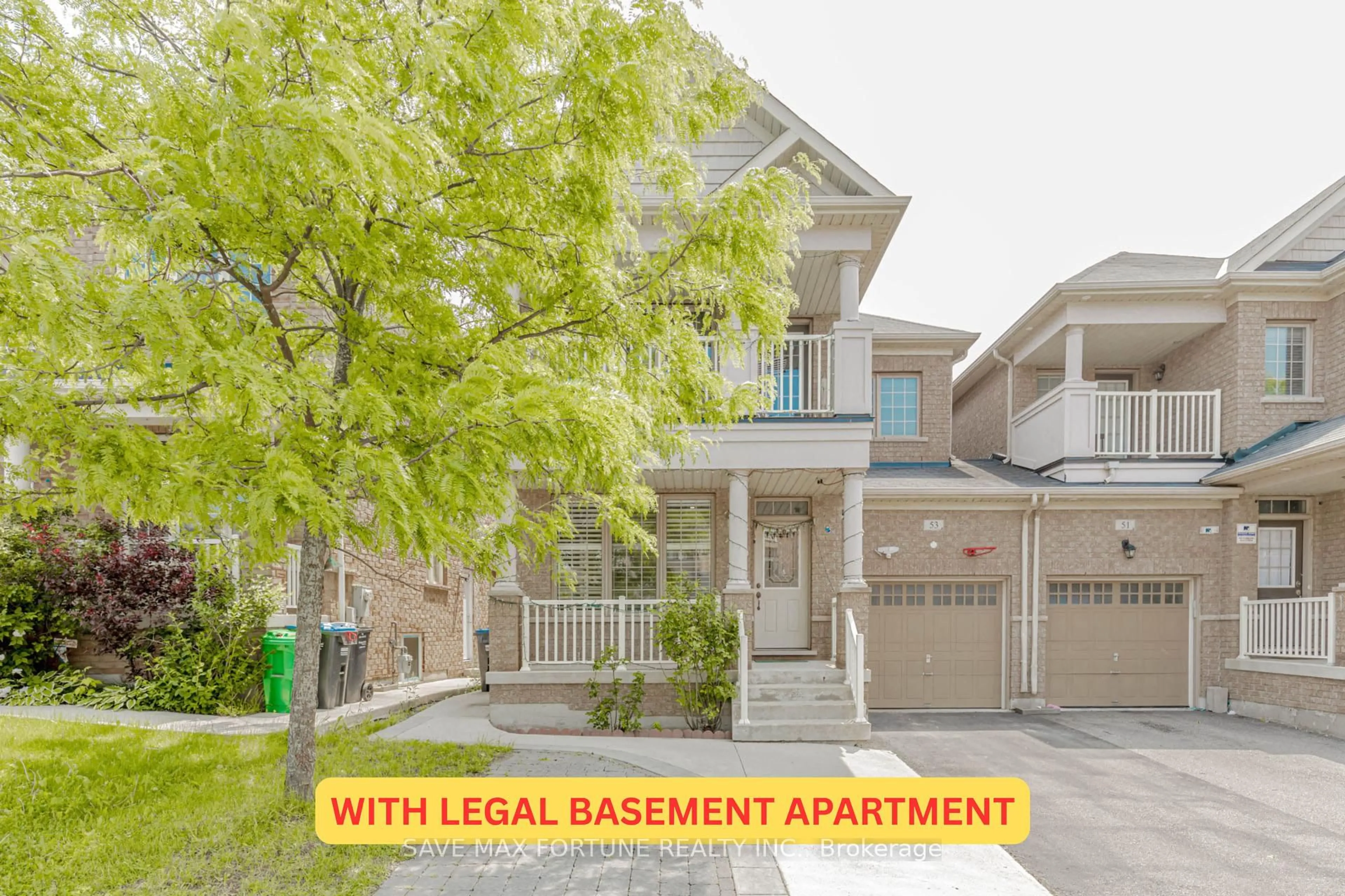 Home with vinyl exterior material, street for 53 Chesterwood Cres, Brampton Ontario L6Y 0Z4