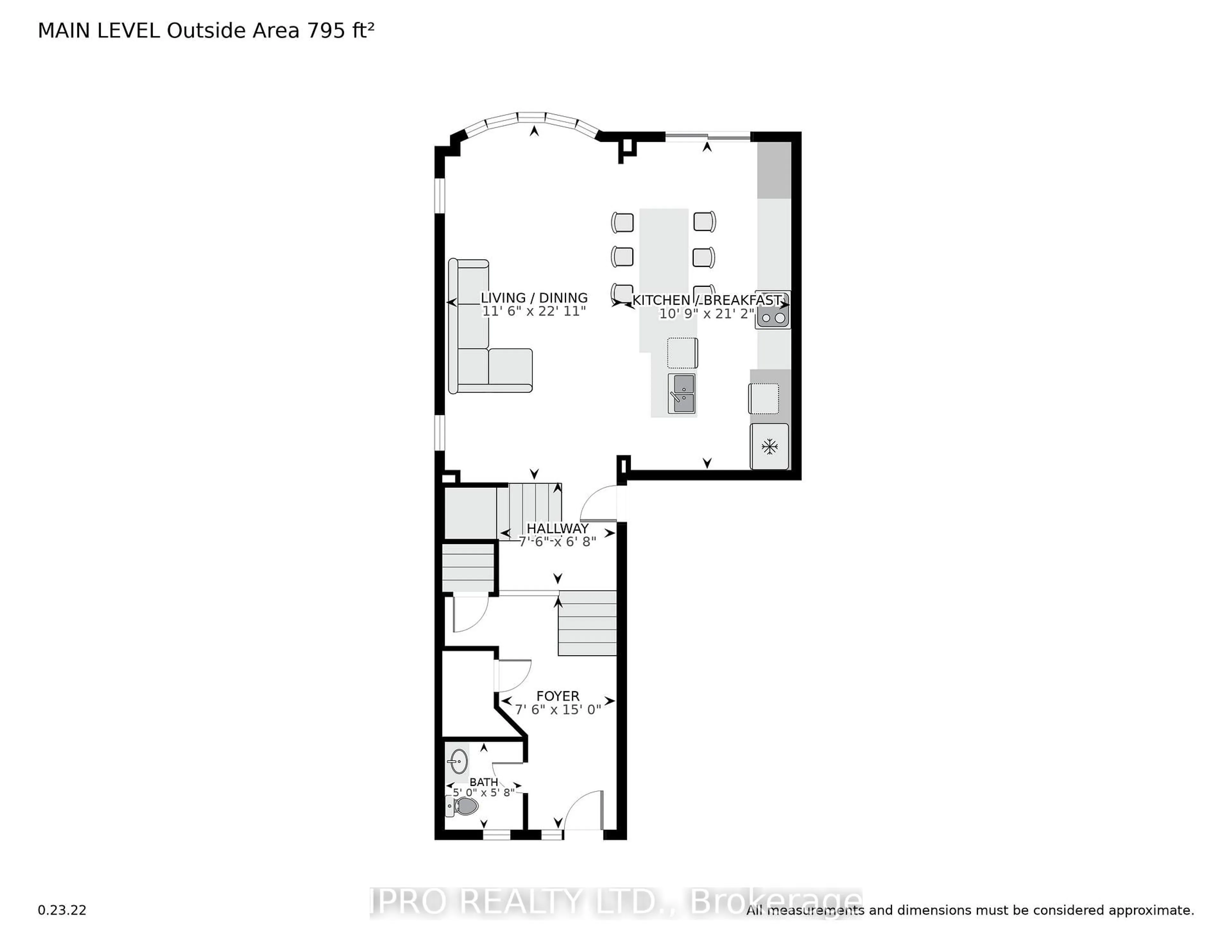 Floor plan for 3437 Park Heights Way, Mississauga Ontario L5M 0V5