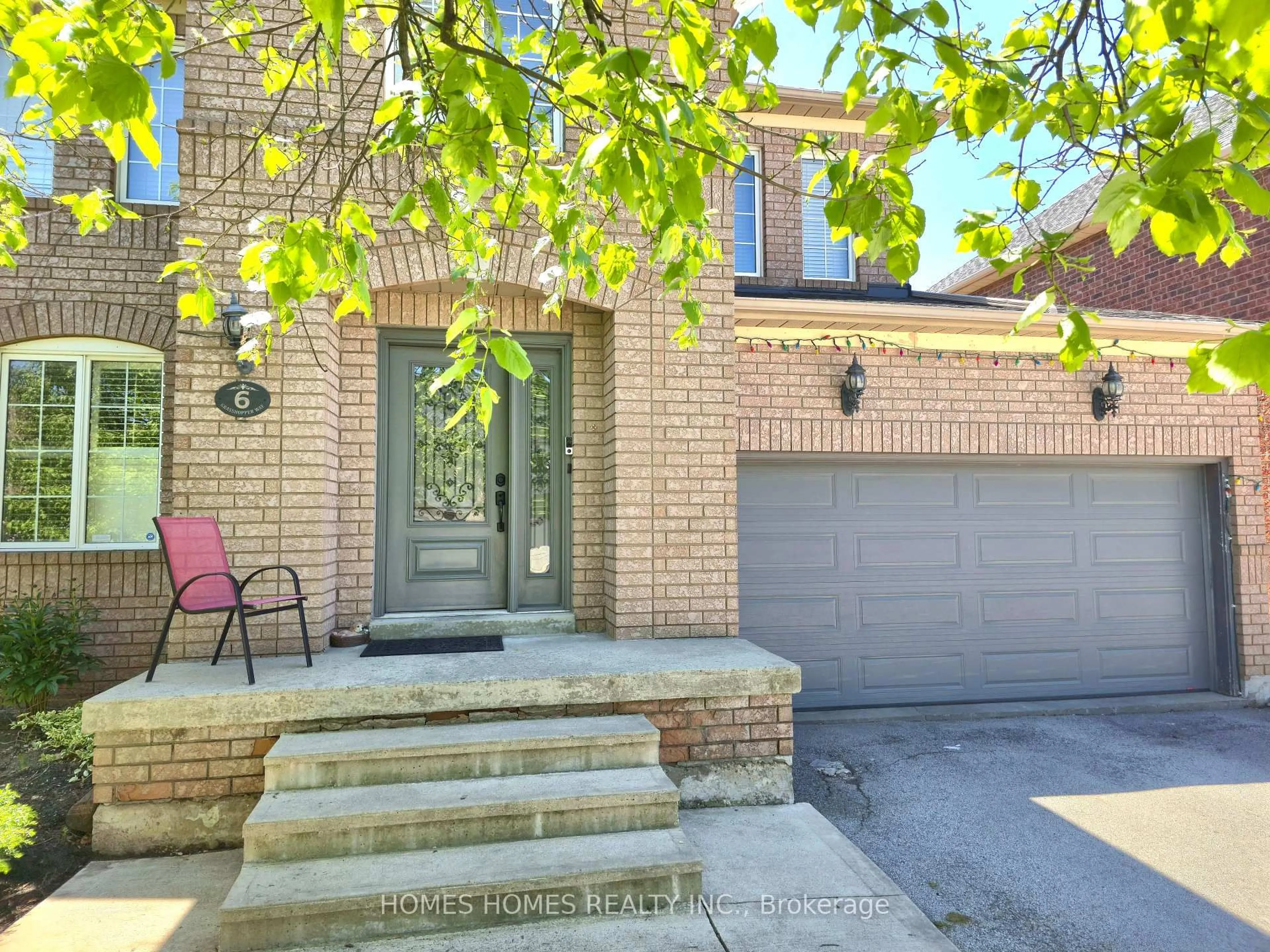 Home with brick exterior material, street for 6 Grasshopper Way, Brampton Ontario L6R 2E4