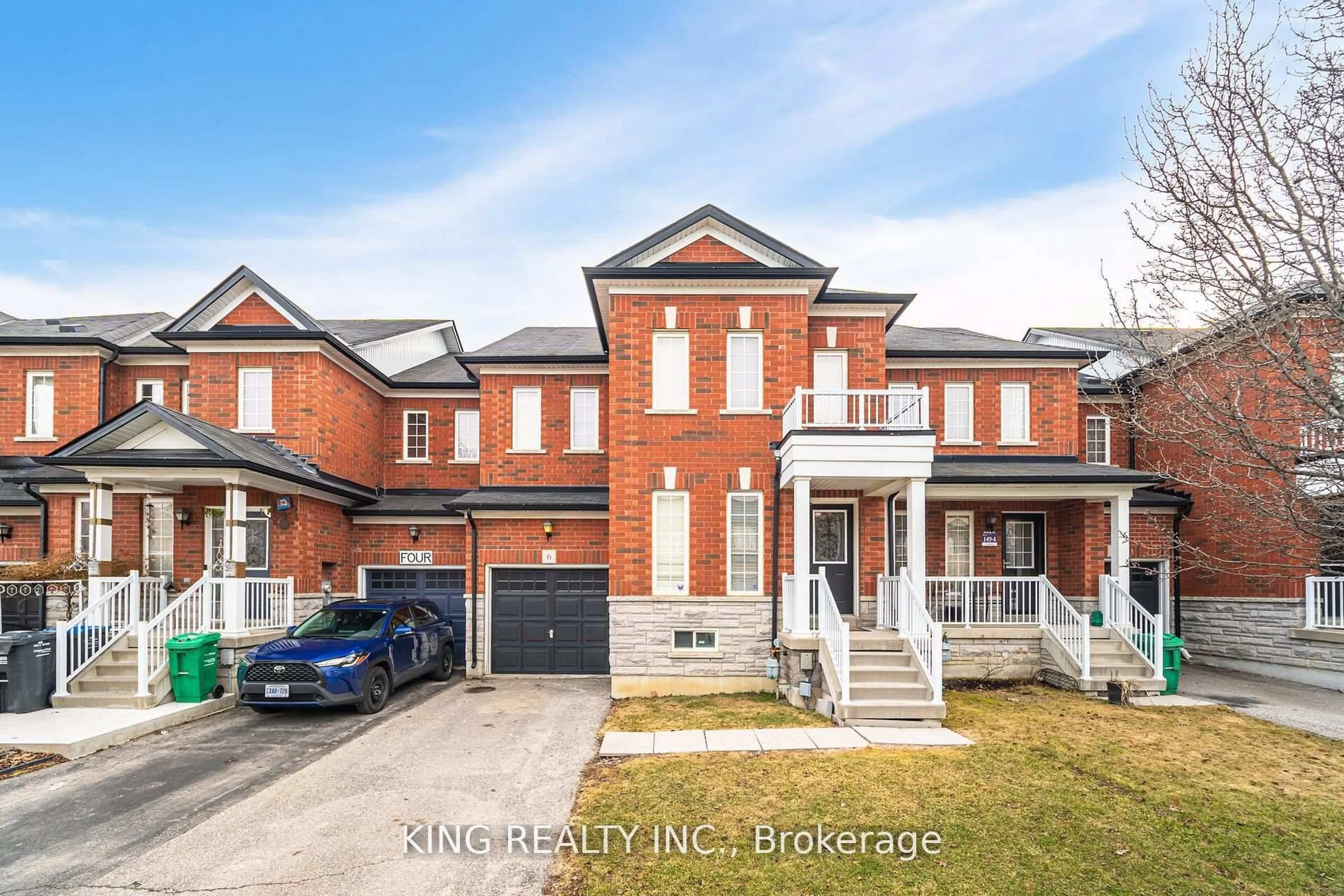Home with brick exterior material, street for 6 Nutwood Way, Brampton Ontario L6R 0X7