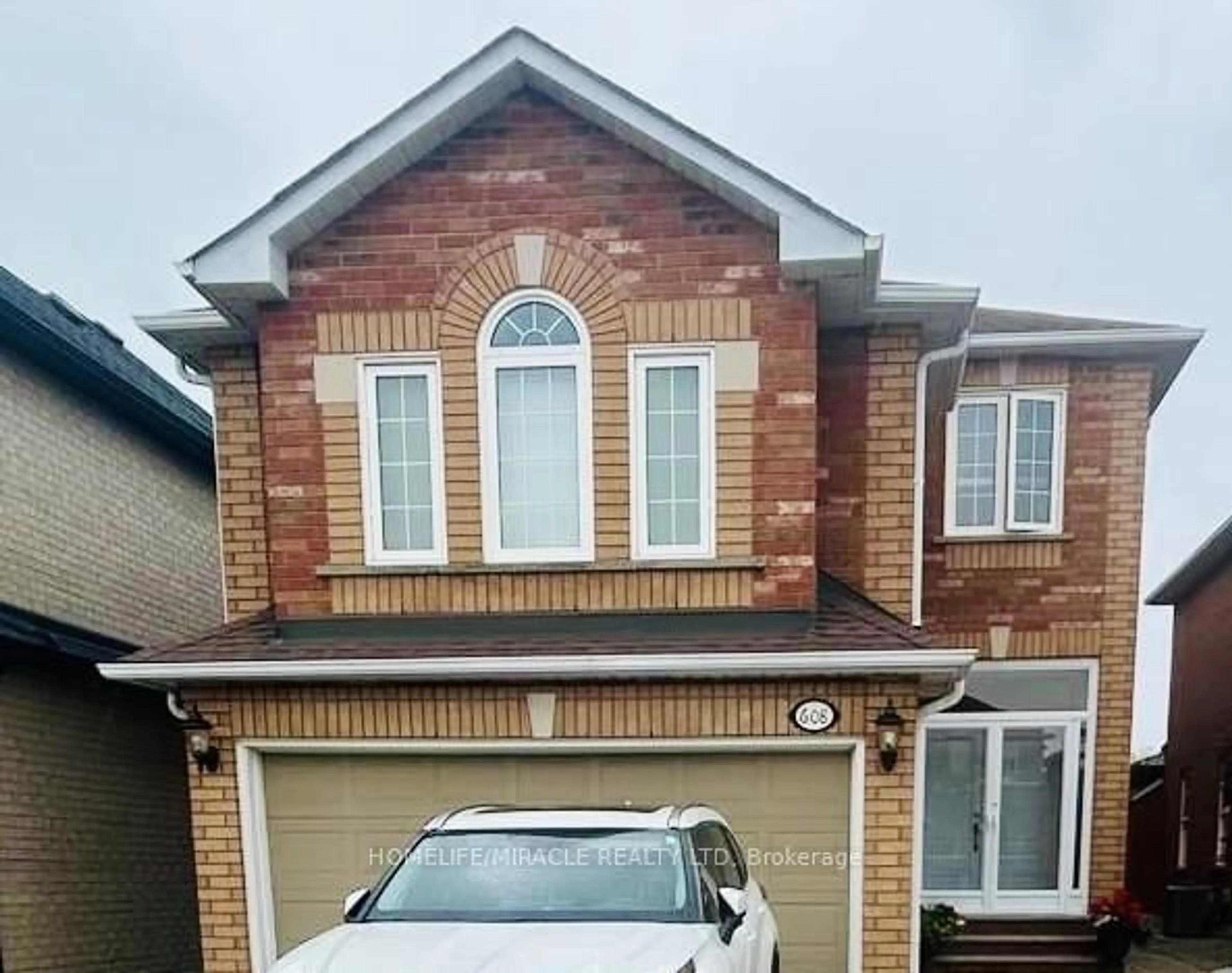 Home with brick exterior material, street for 608 Driftcurrent Dr, Mississauga Ontario L4Z 4A4