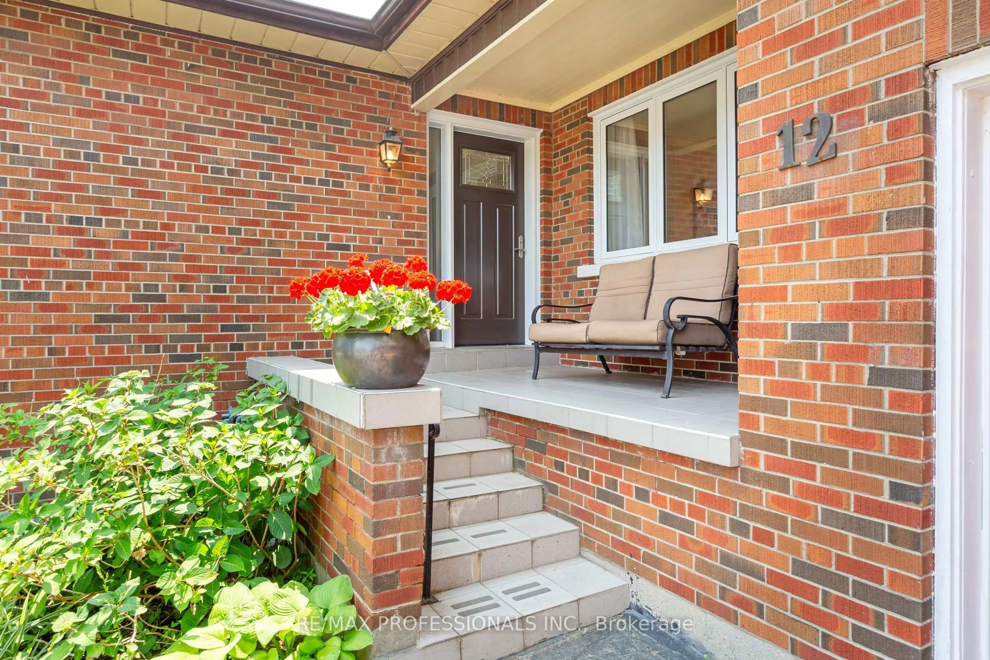 Home with brick exterior material, street for 12 Mcintosh Ave, Toronto Ontario M8Y 3C9